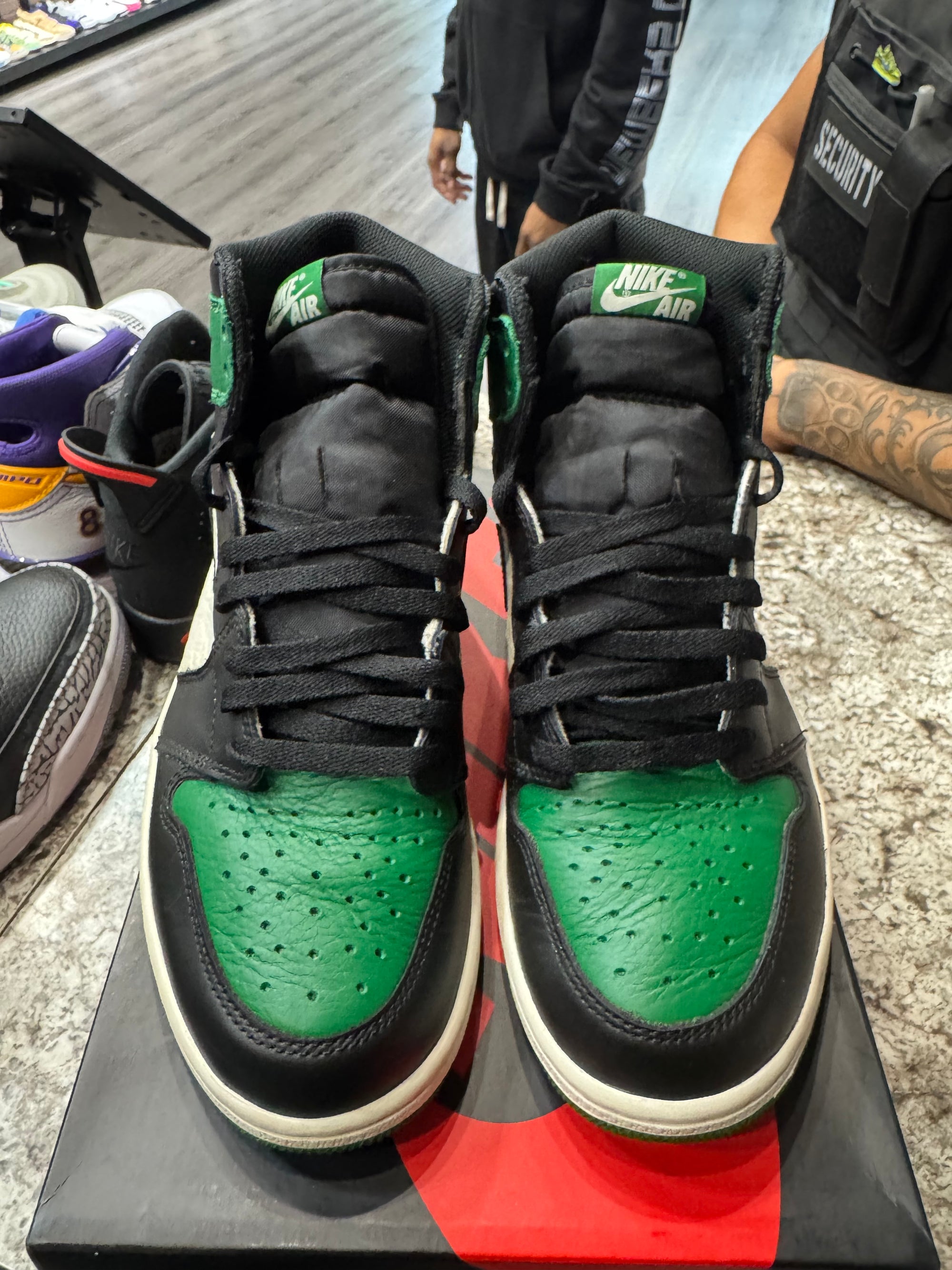 Jordan 1 Retro High Pine Green