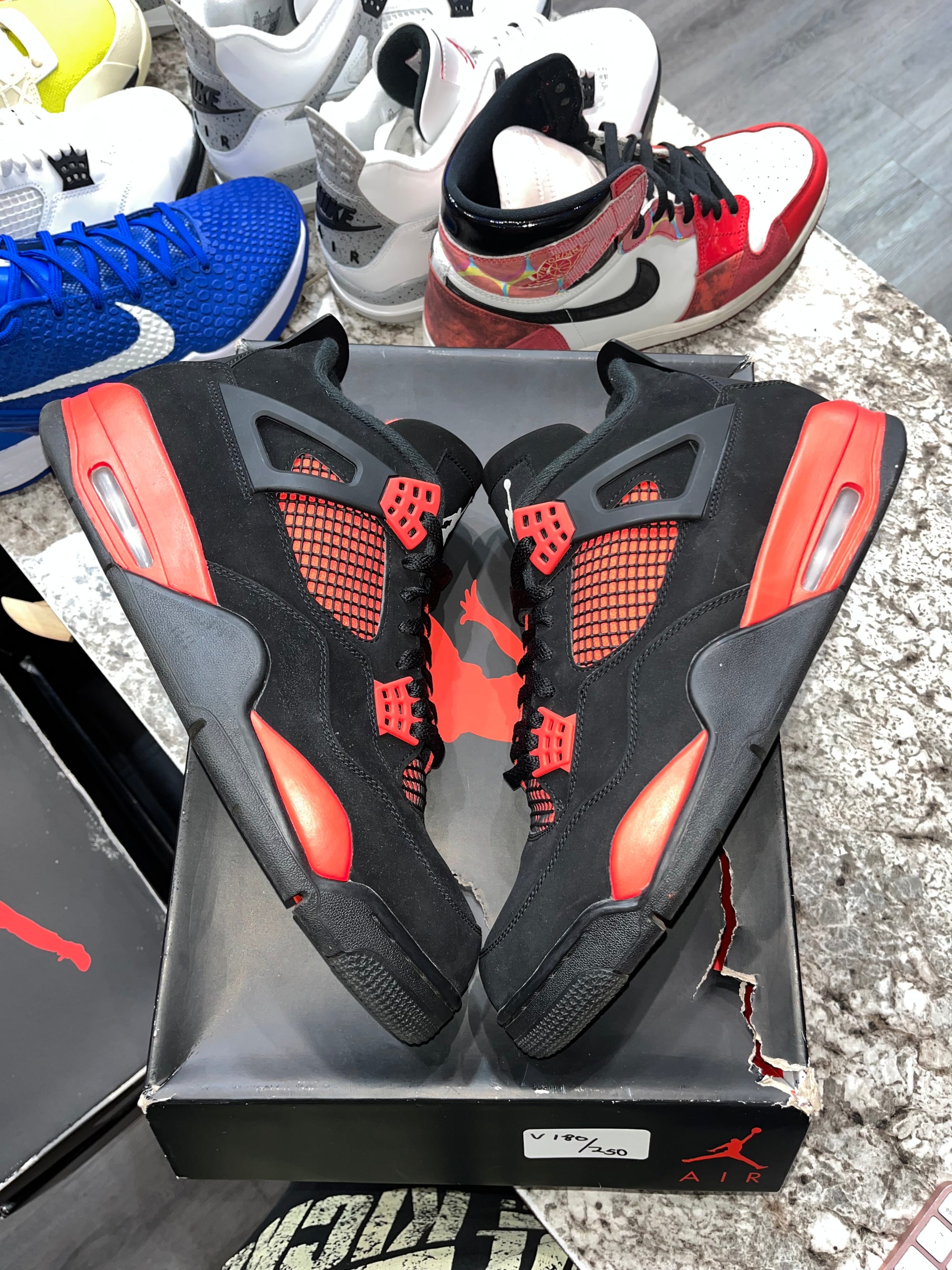 Jordan 4 Retro Red Thunder