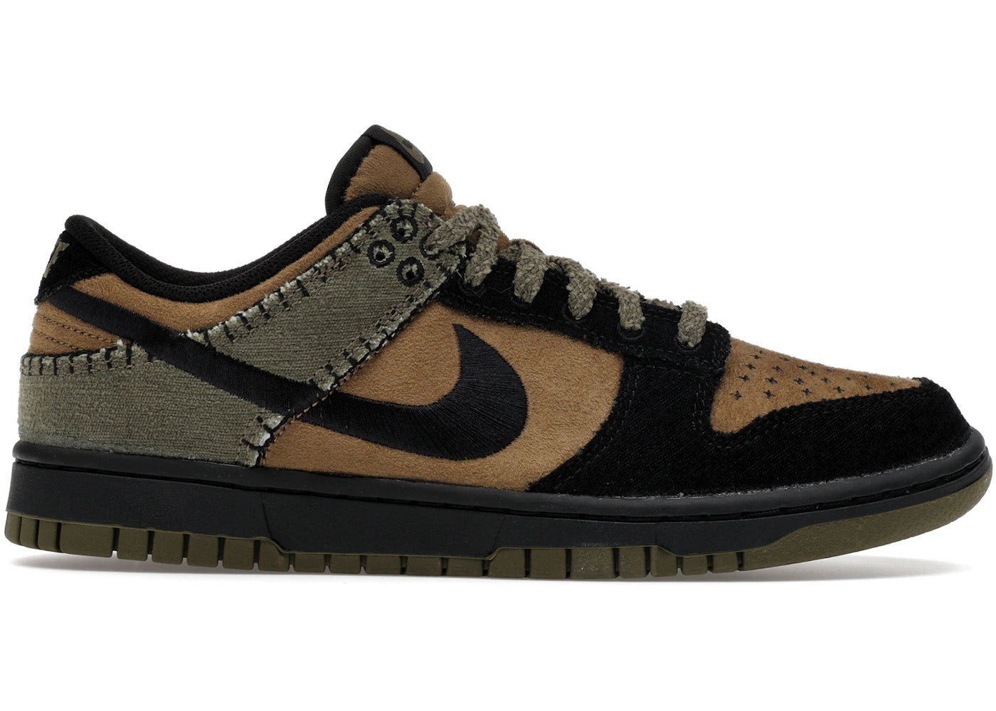 Nike Dunk Low Retro Camo Olive (DAMAGED BOX)