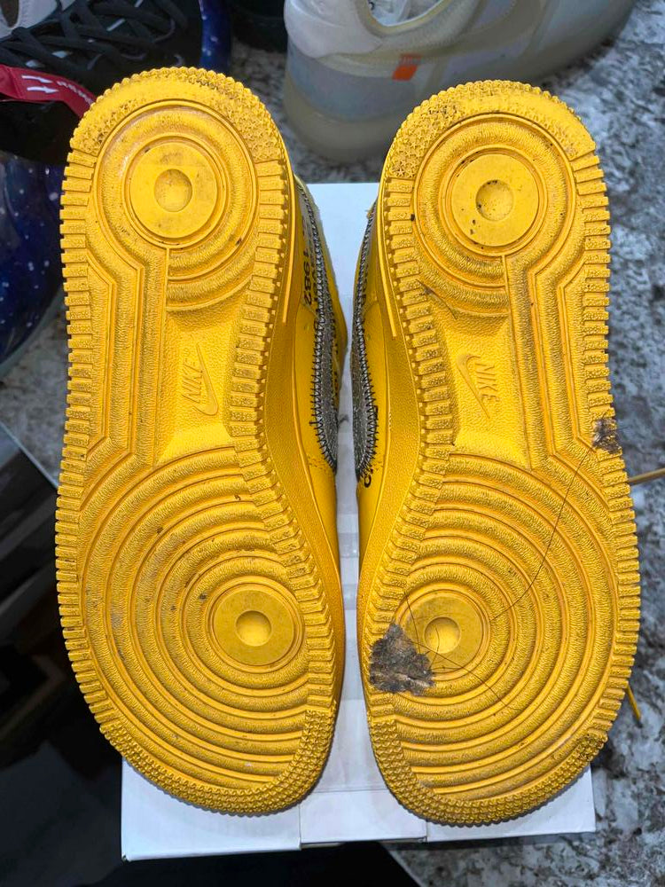 Nike Air Force 1 Low Off-White ICA University Gold