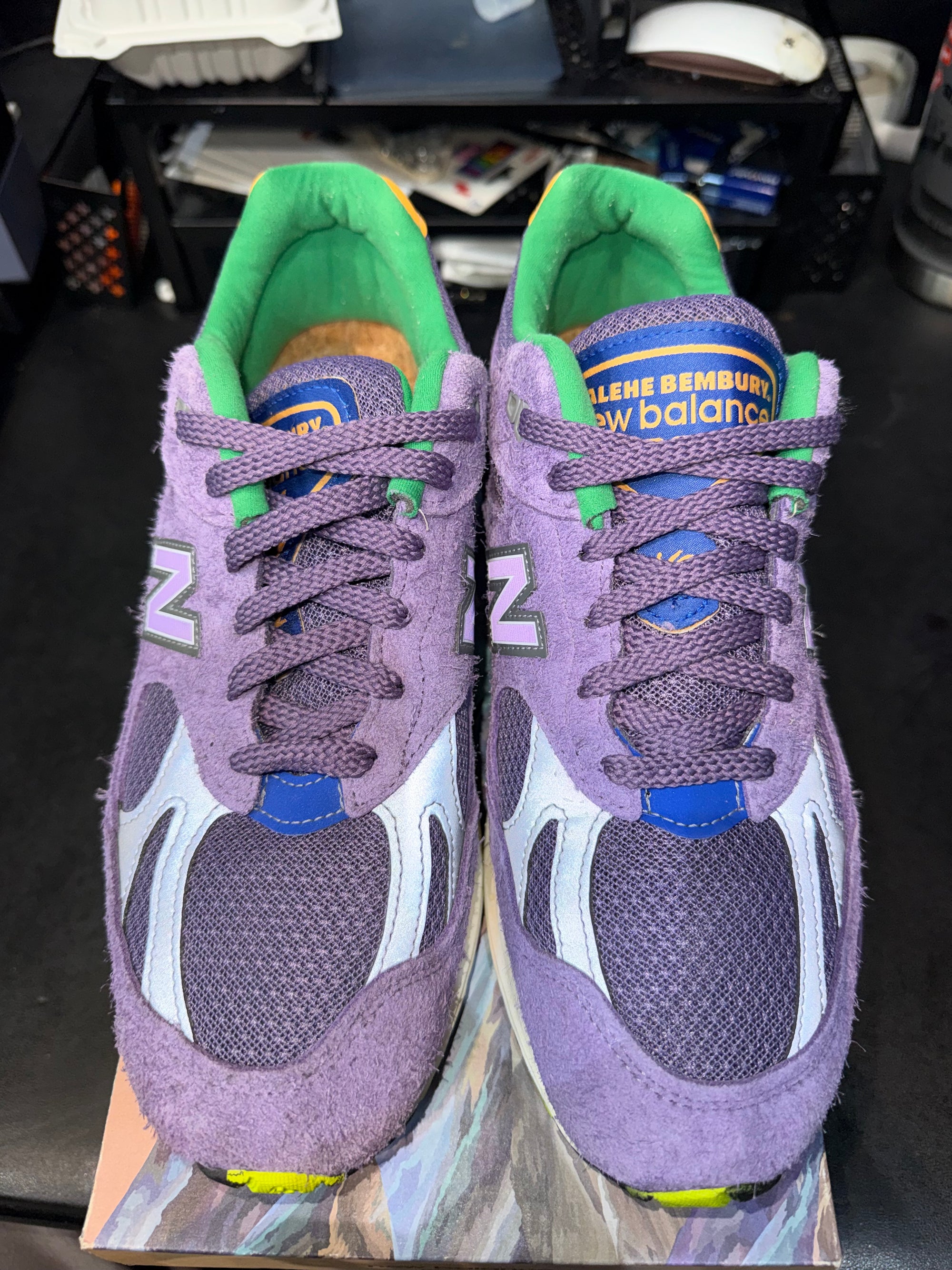 New Balance 991v2 MiUK Salehe Bembury Colors Be The Palette