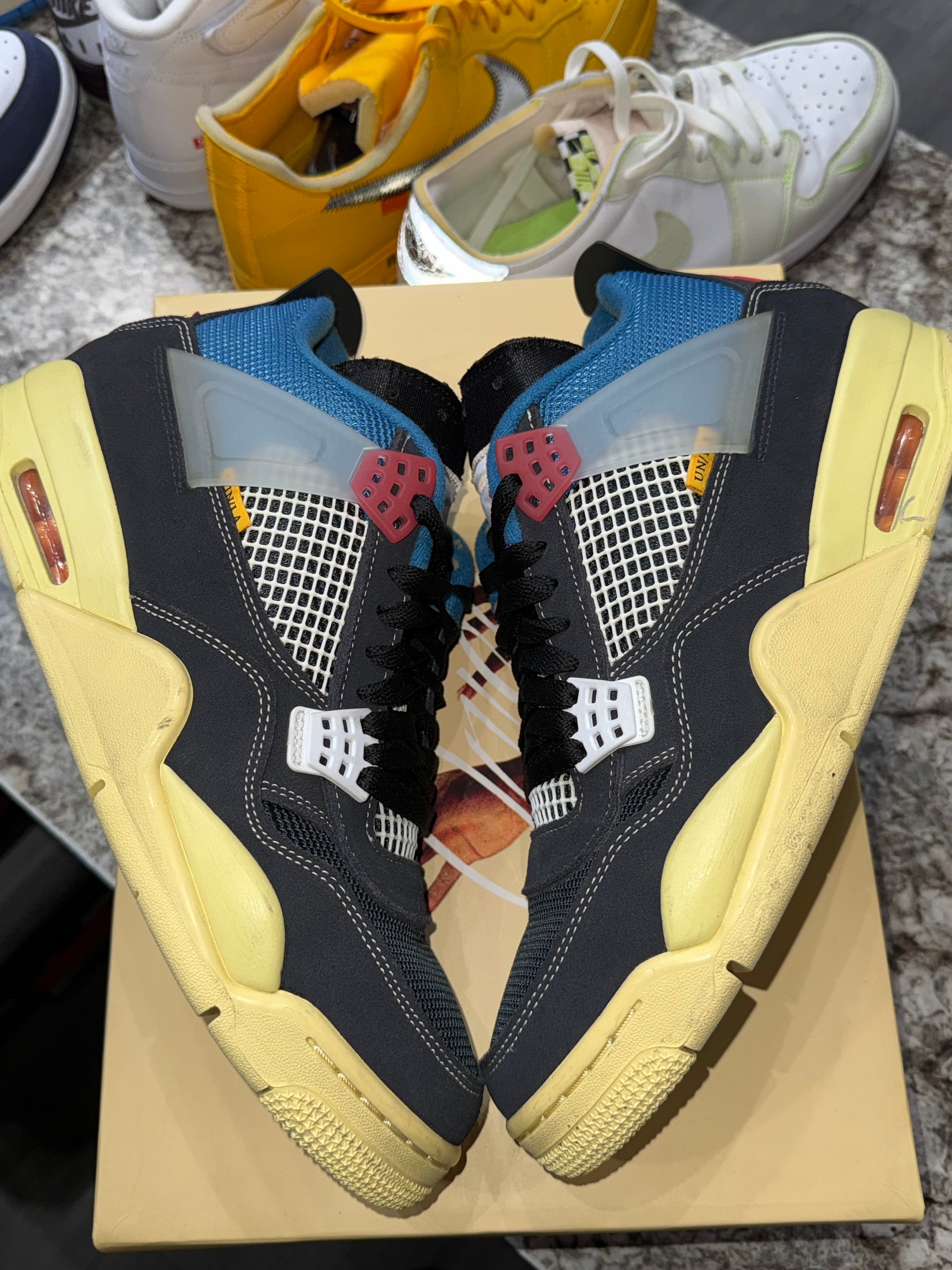 Jordan 4 Retro Union Off Noir