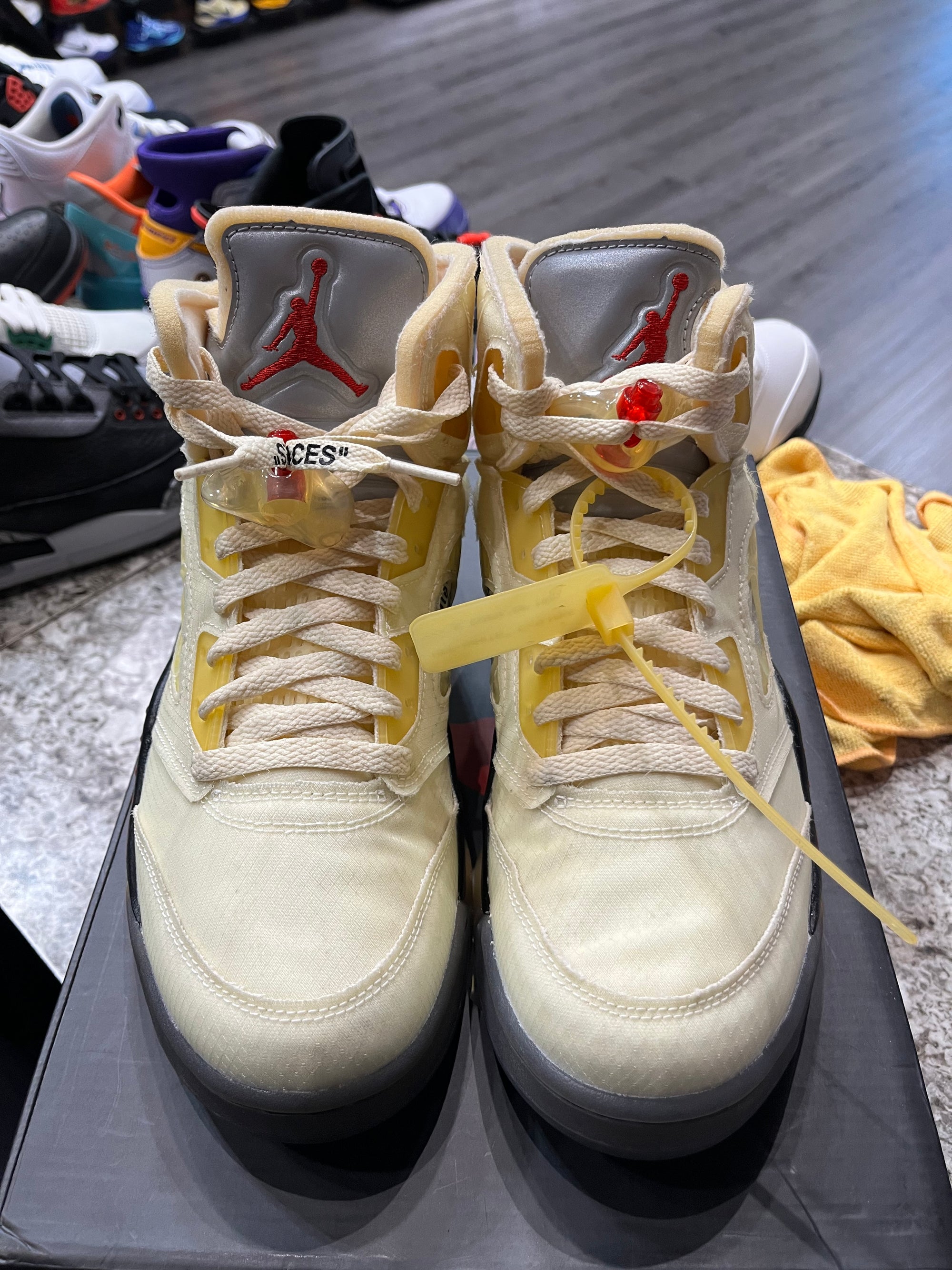 Jordan 5 Retro Off-White Sail