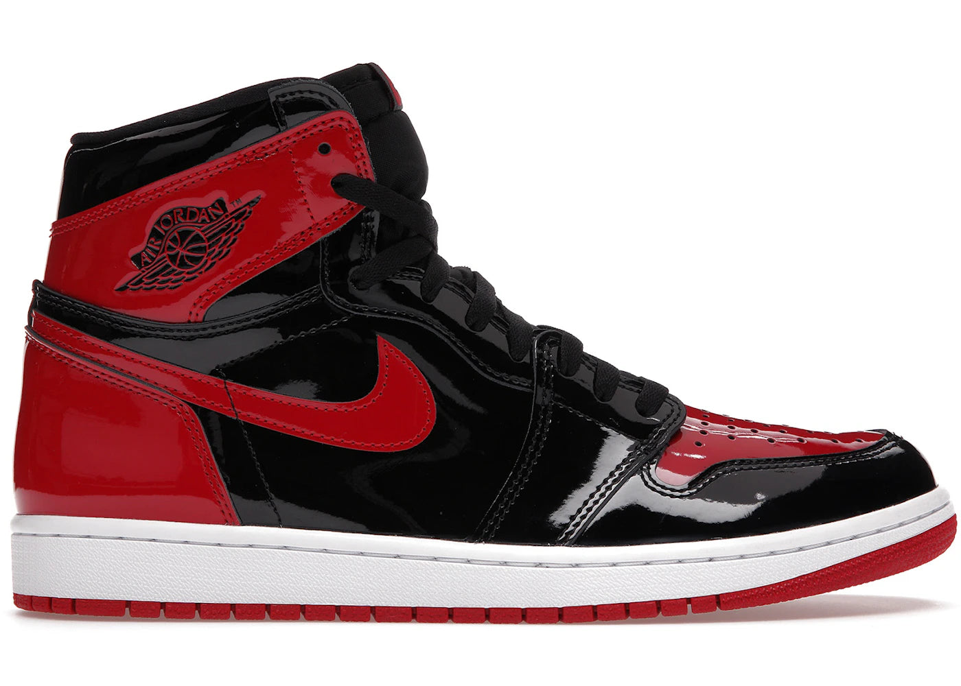 Jordan 1 Retro High OG Patent Bred (Damaged Box)