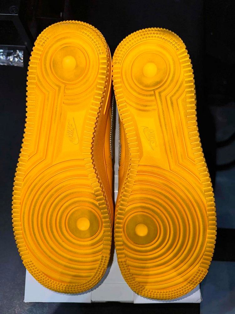 Nike Air Force 1 Low Off-White ICA University Gold