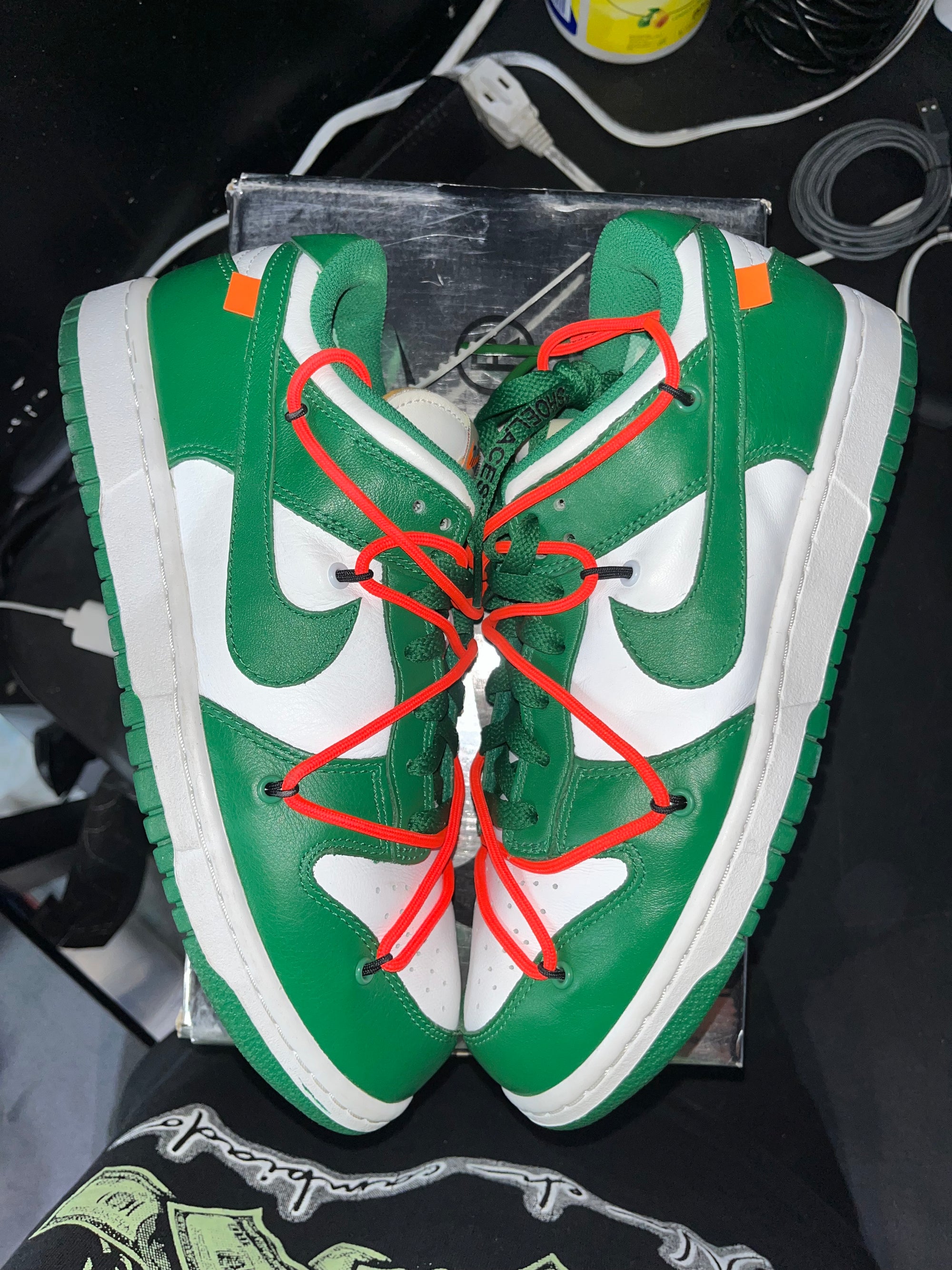 Nike Dunk Low Off-White Pine Green