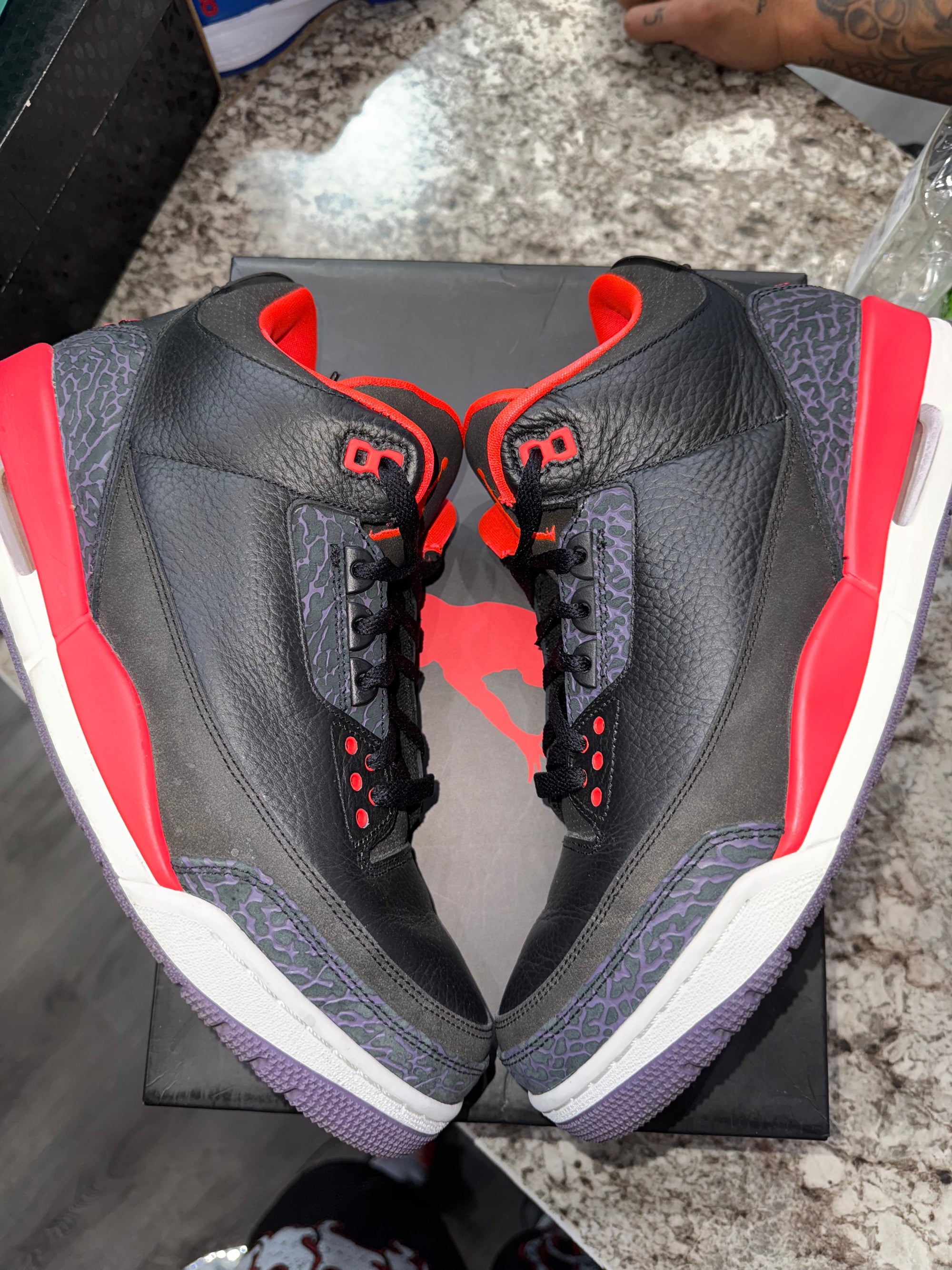 Jordan 3 Retro Crimson