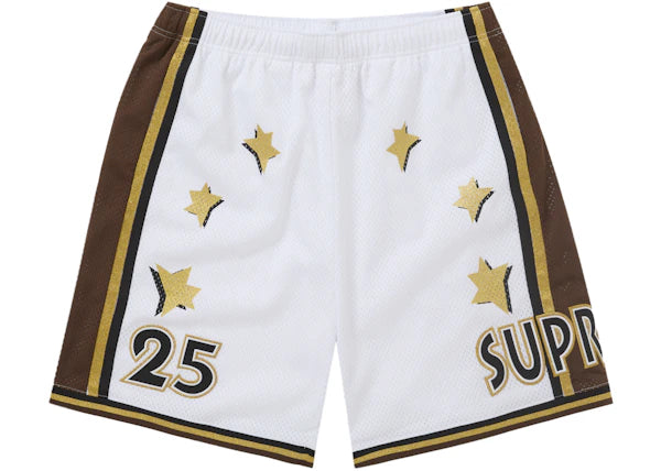 Supreme All Star Basketball Short (SS25) White