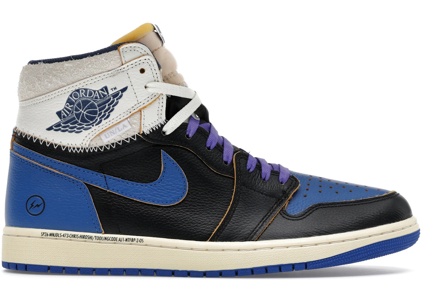 Jordan 1 Retro High OG SP Fragment x Union LA Sport Royal – Coolkicks