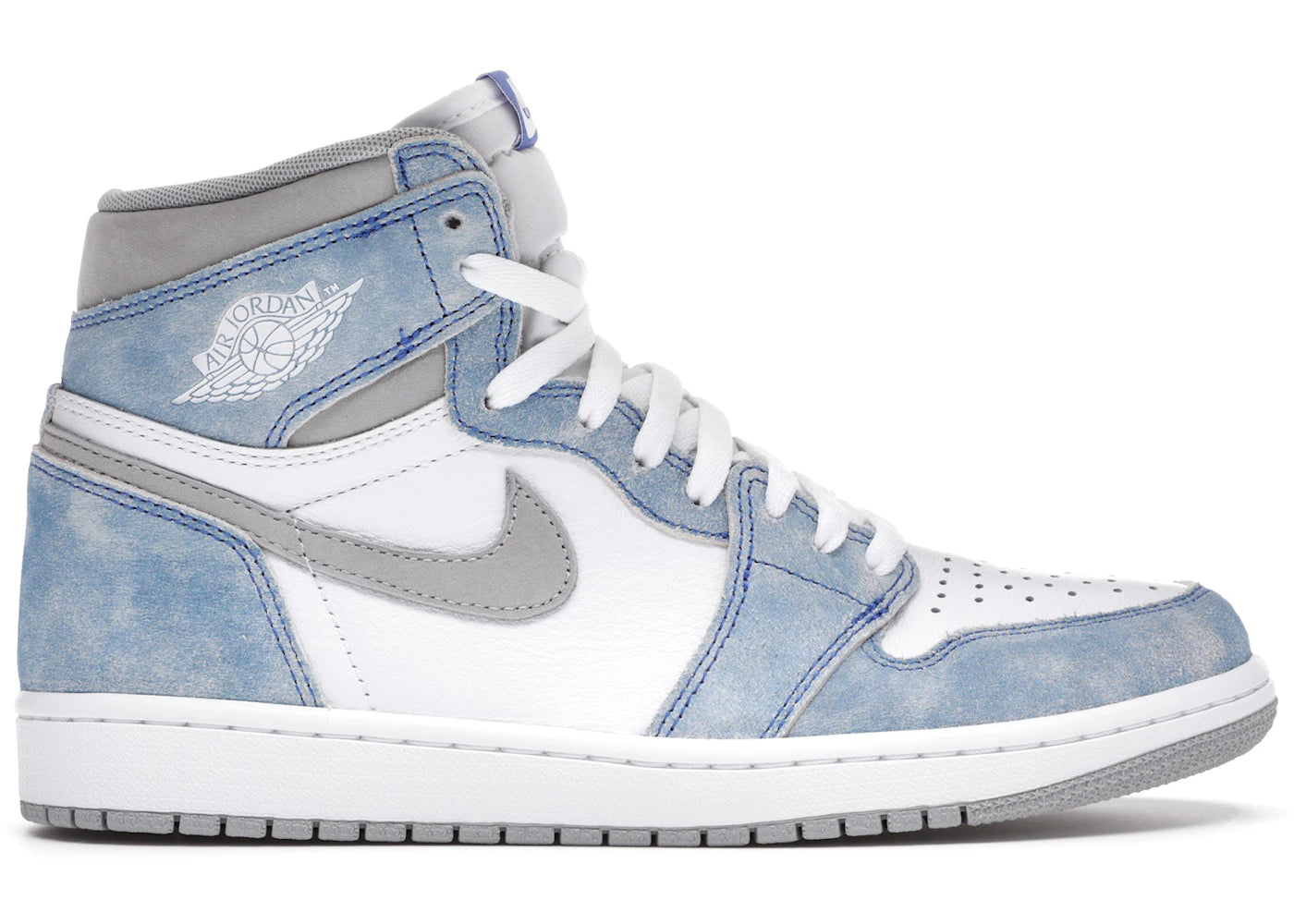 Jordan 1 Retro High Hyper Royal Smoke Grey (YARD SALE) (DAMAGED BOX)