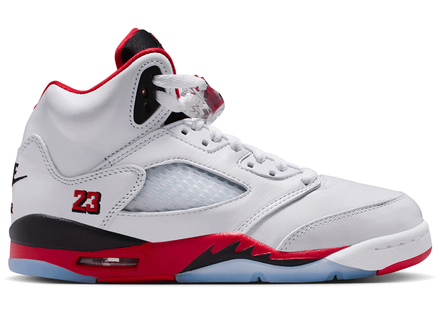 Jordan 5 Retro Fire Red Black Tongue (2025) (GS)