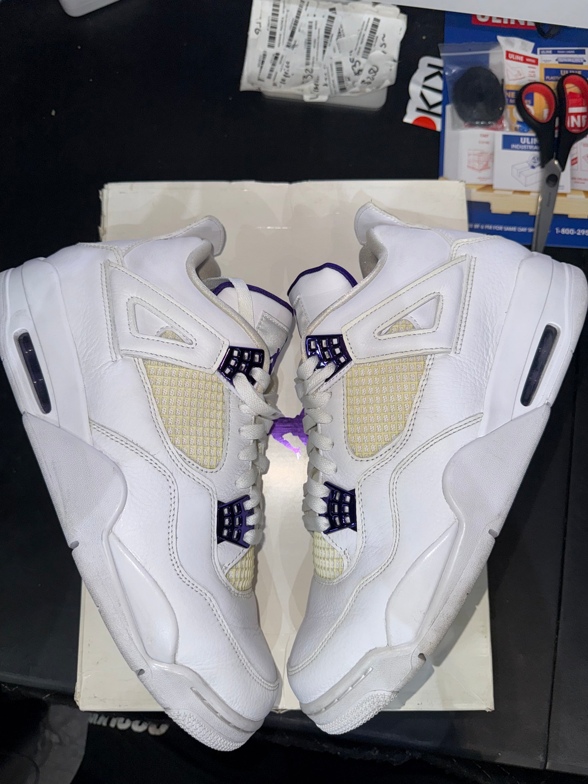 Jordan 4 Retro Metallic Purple