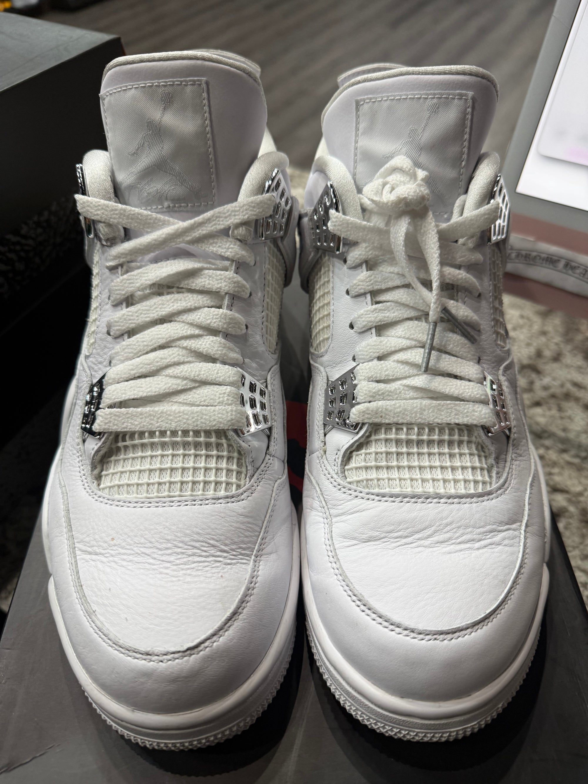 Jordan 4 Retro Pure Money (2017) (YARD SALE)