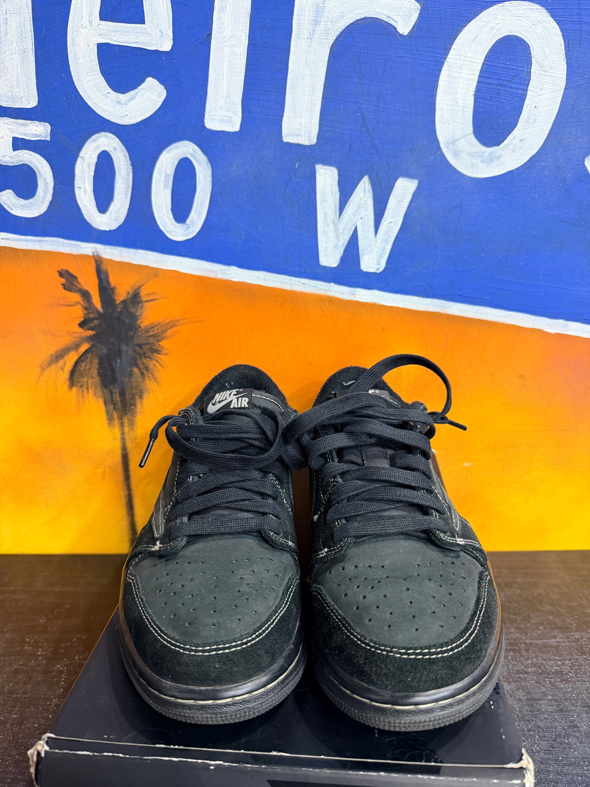Jordan 1 Retro Low OG SP Travis Scott Black Phantom