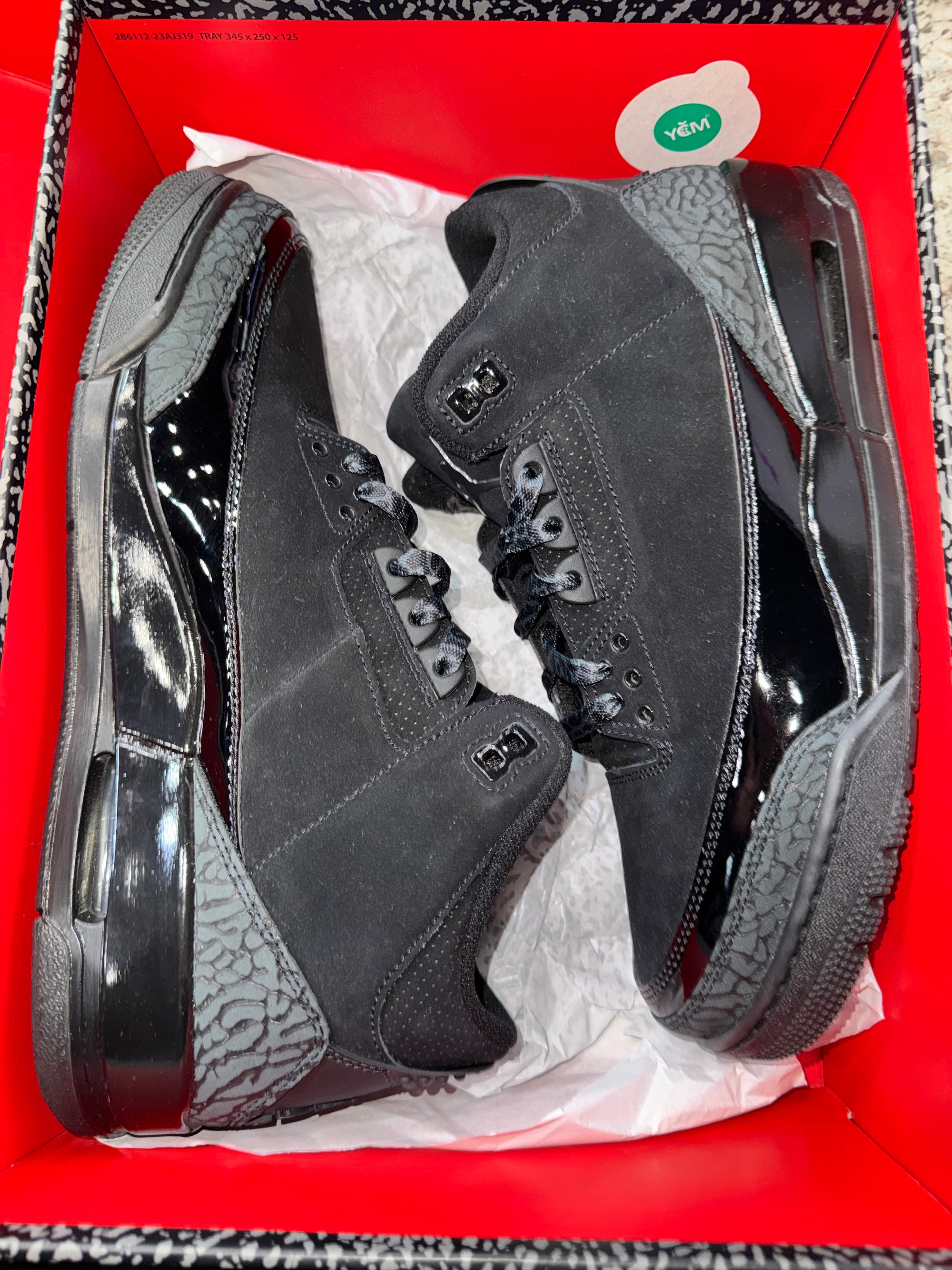Jordan 3 Retro Black Cat (2025)