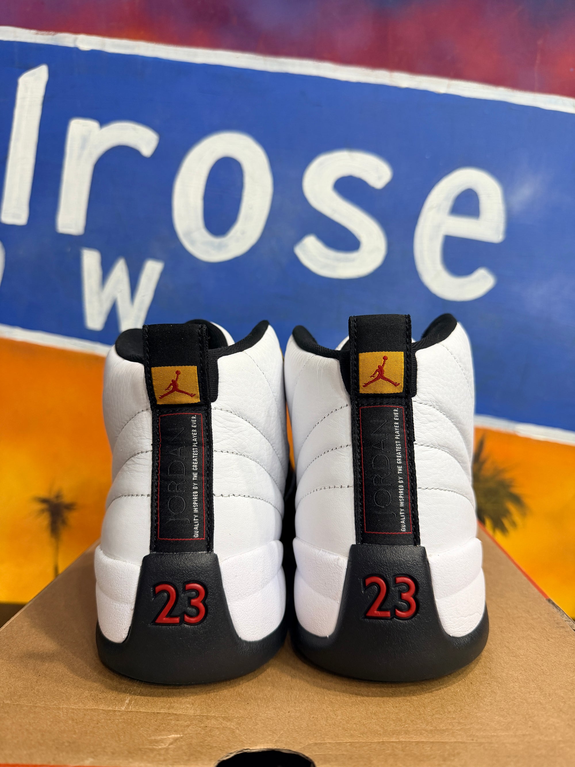 Jordan 12 Retro Taxi (2025)