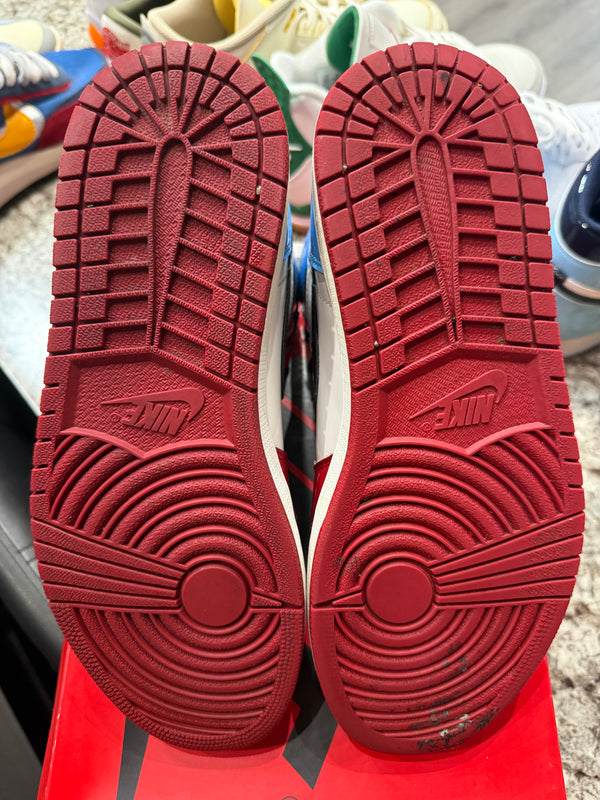 Jordan 1 Retro High Fearless UNC Chicago (DAMAGED BOX)