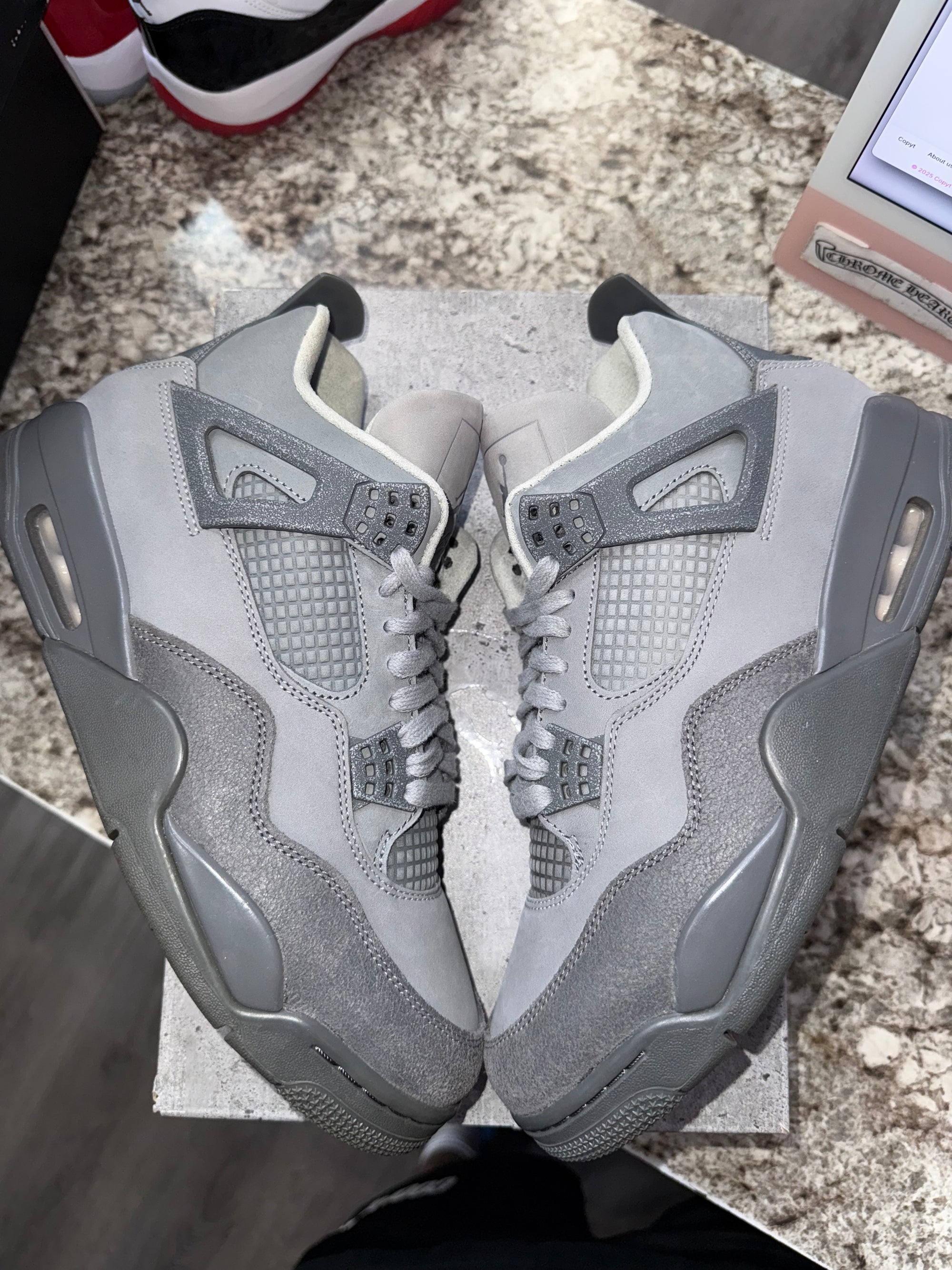 Jordan 4 Retro SE Paris Olympics Wet Cement