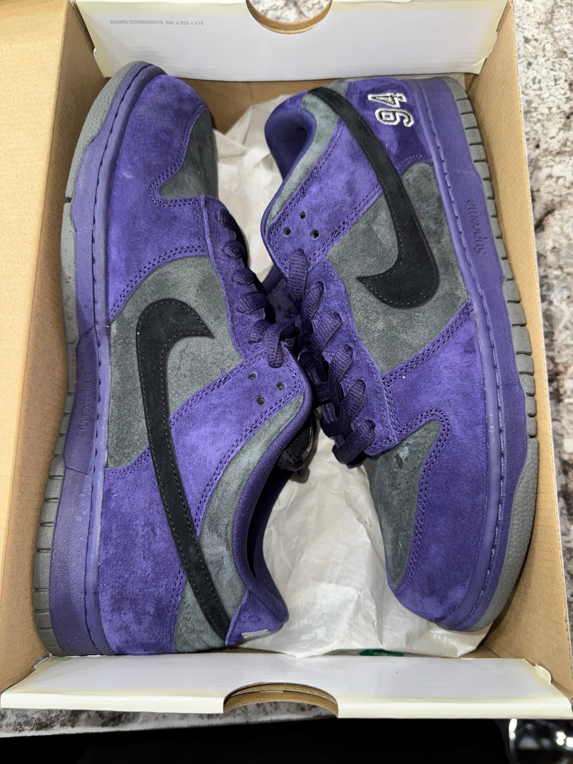 Nike SB Dunk Low Supreme 94 Ink