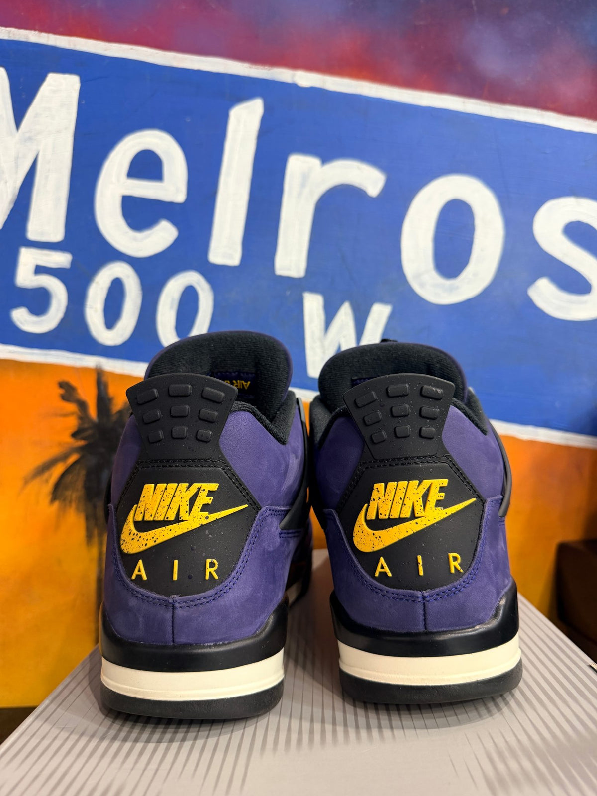 Jordan 4 Retro Lakers