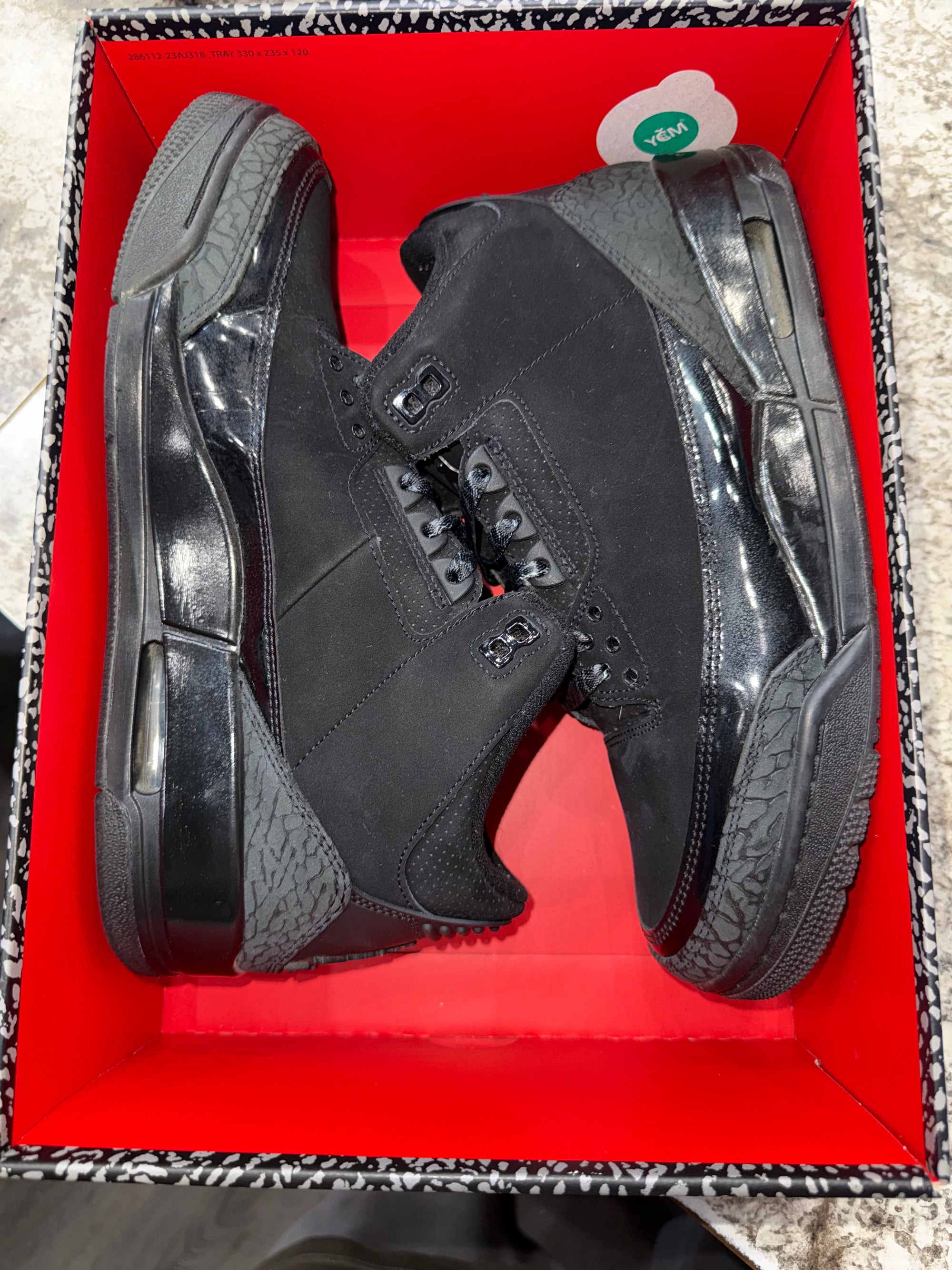 Jordan 3 Retro Black Cat (2025)