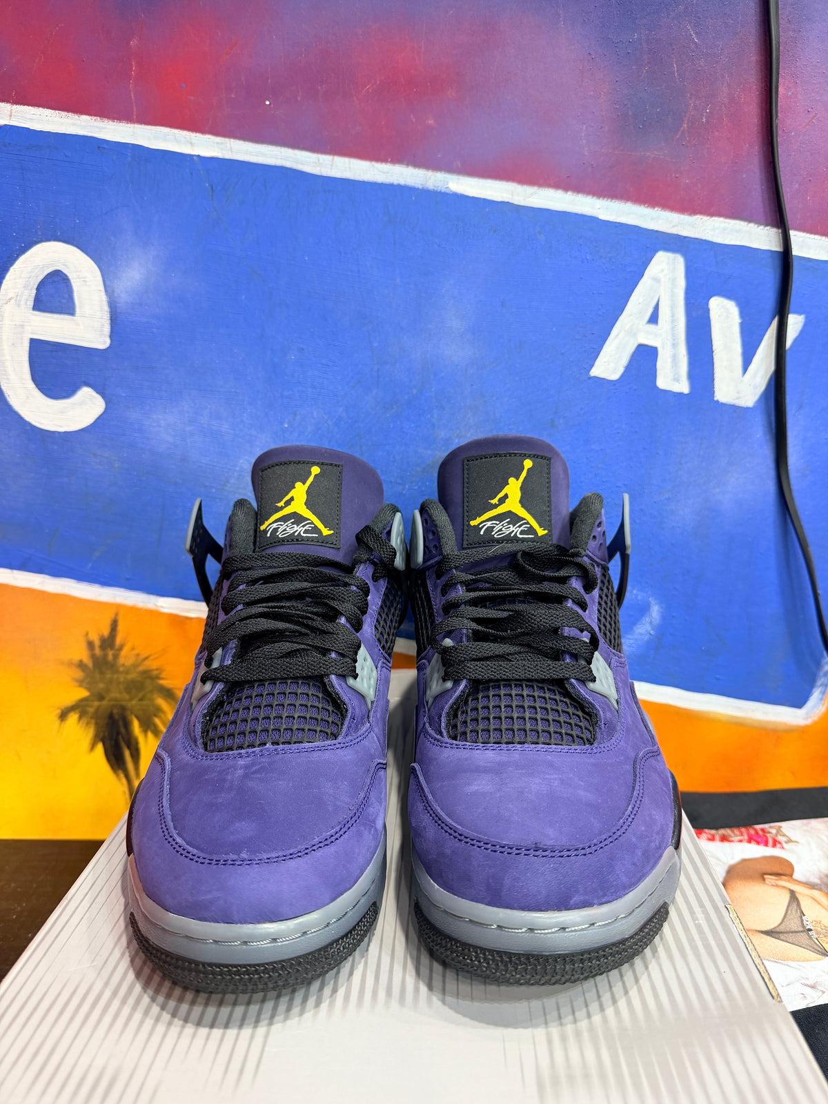 Jordan 4 Retro Lakers