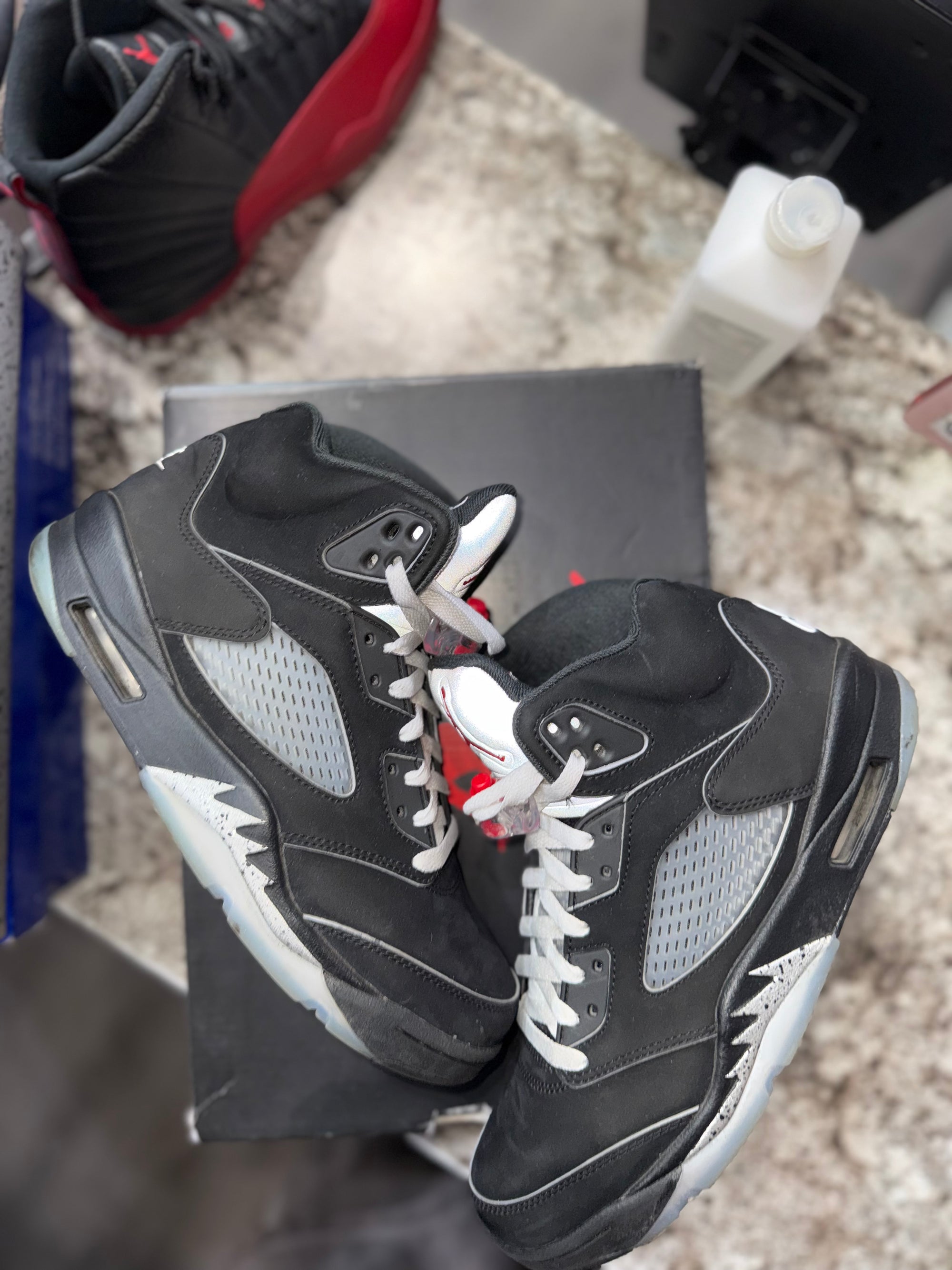 Jordan 5 Retro OG Black Metallic Reimagined