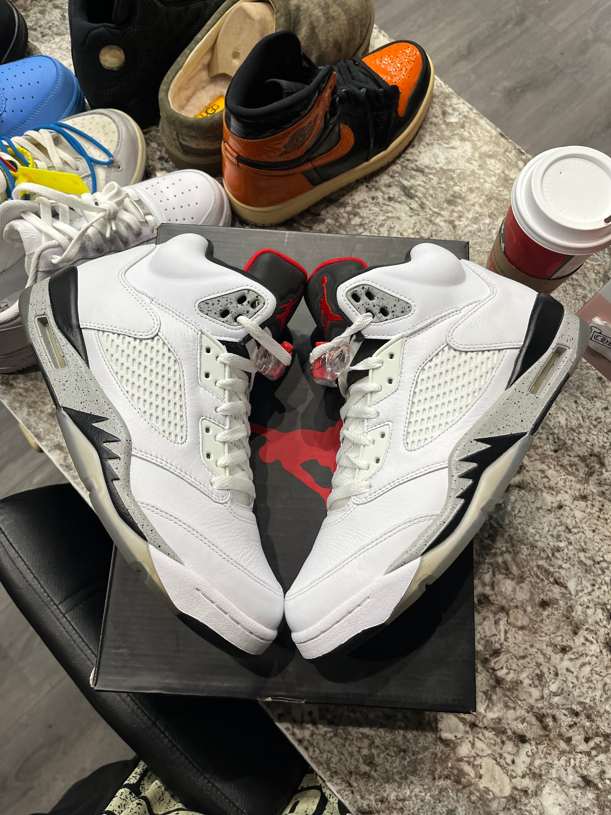Jordan 5 Retro White Cement