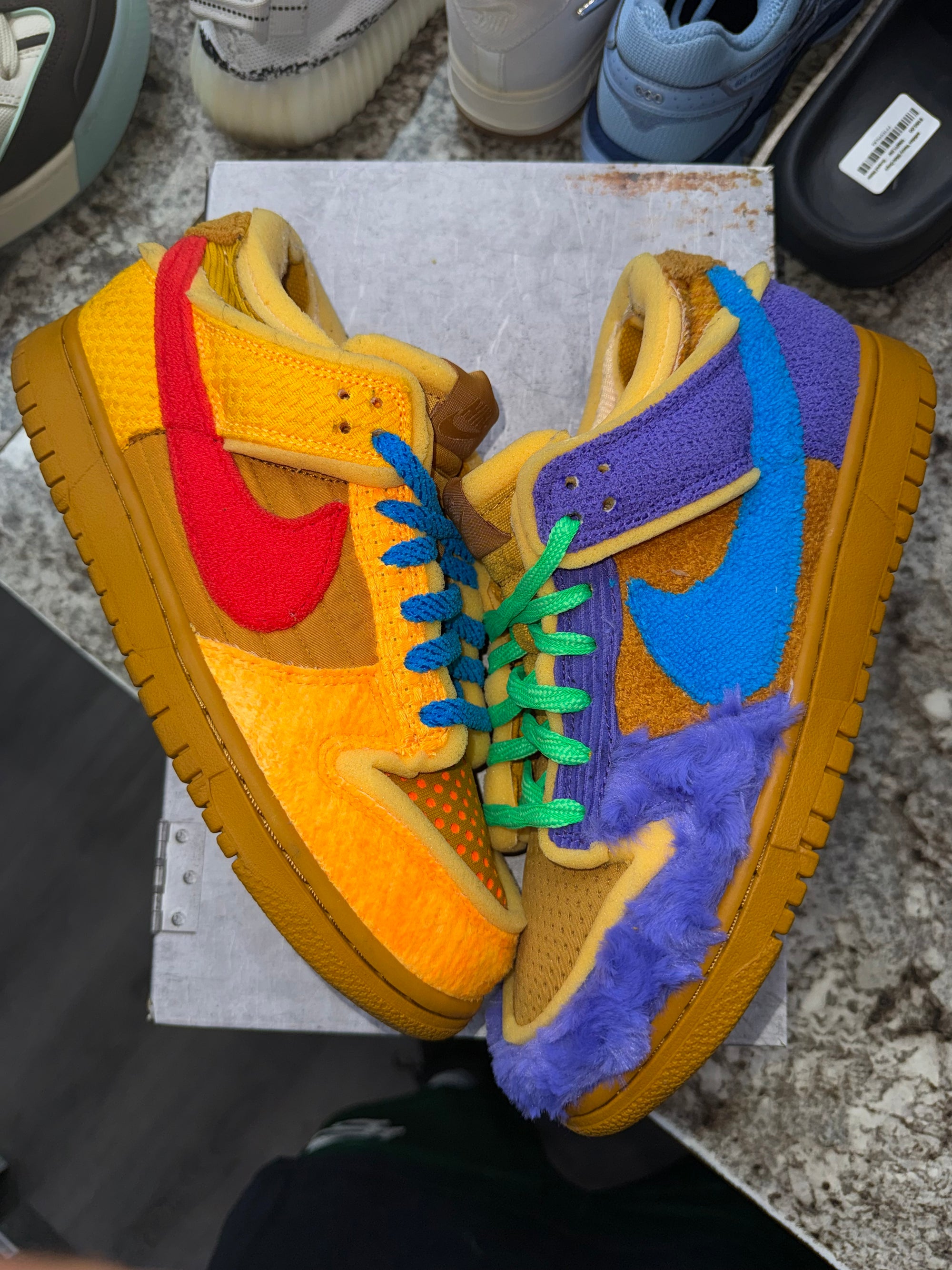Nike Dunk Low Cactus Plant Flea Market Swamp Sponge Psychic Purple