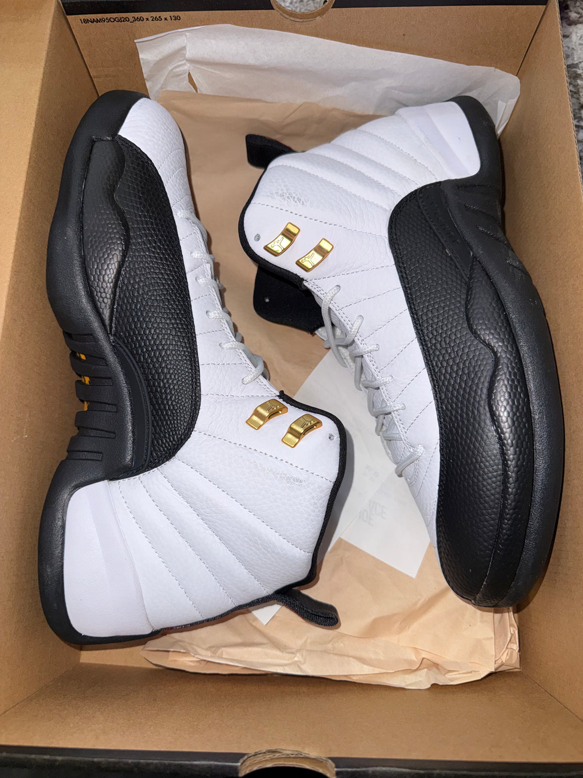 Jordan 12 Retro Taxi (2025)