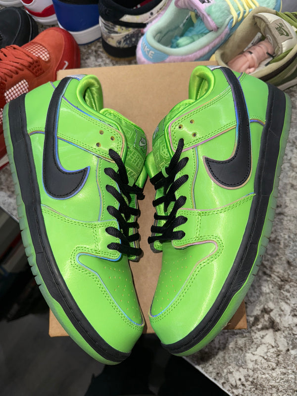 Nike SB Dunk Low The Powerpuff Girls Buttercup (NO BOX)