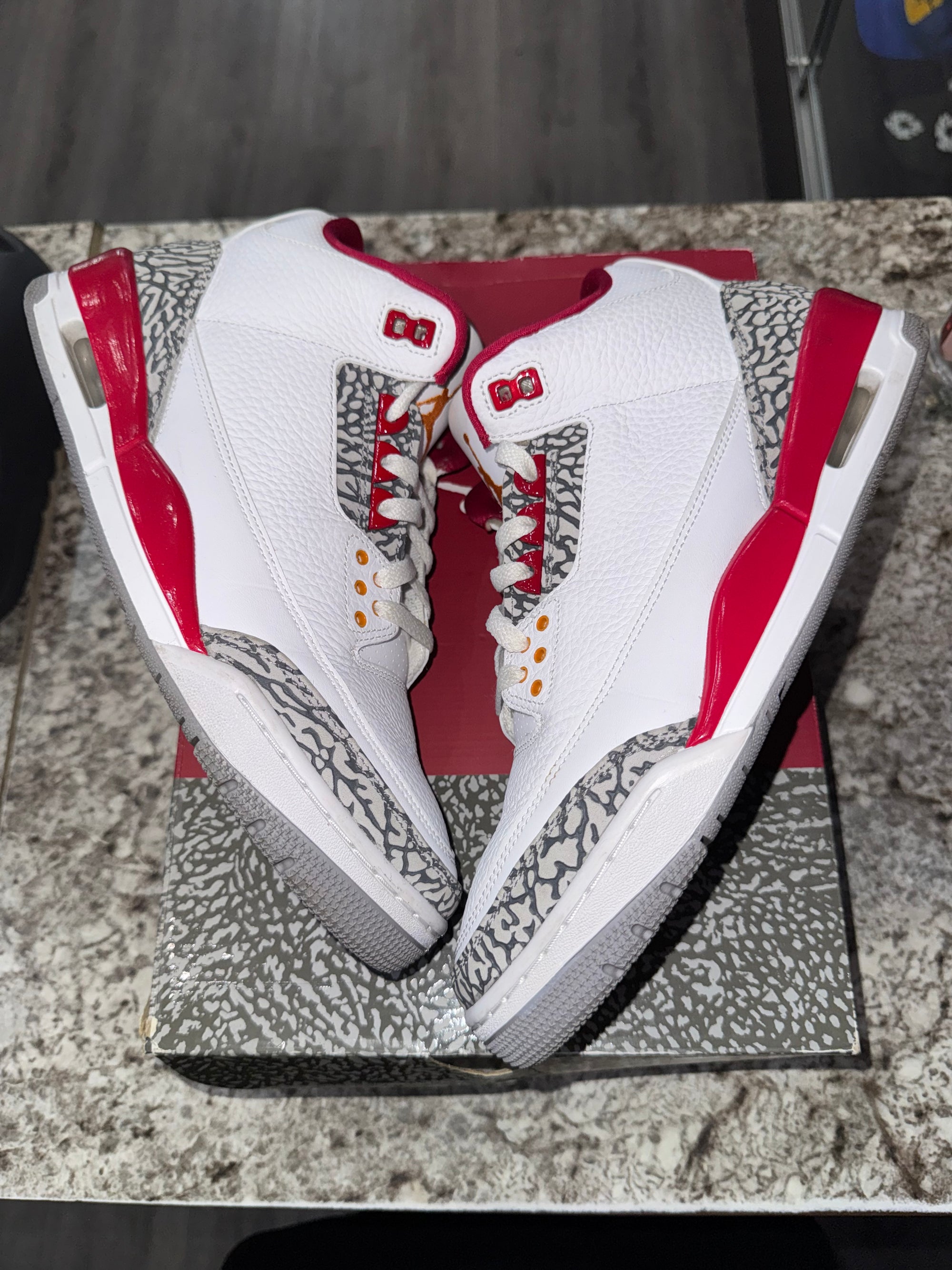 Jordan 3 Retro Cardinal Red
