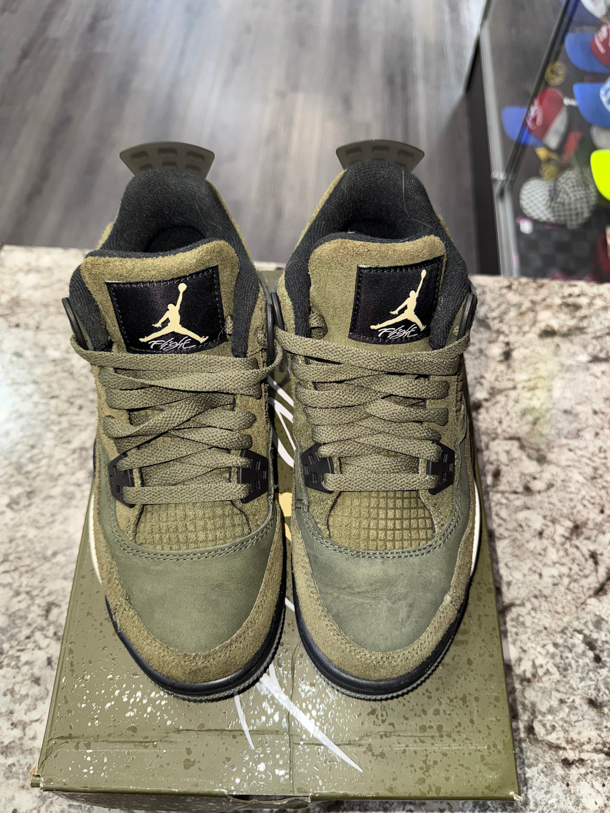 Jordan 4 Retro SE Craft Medium Olive (GS)