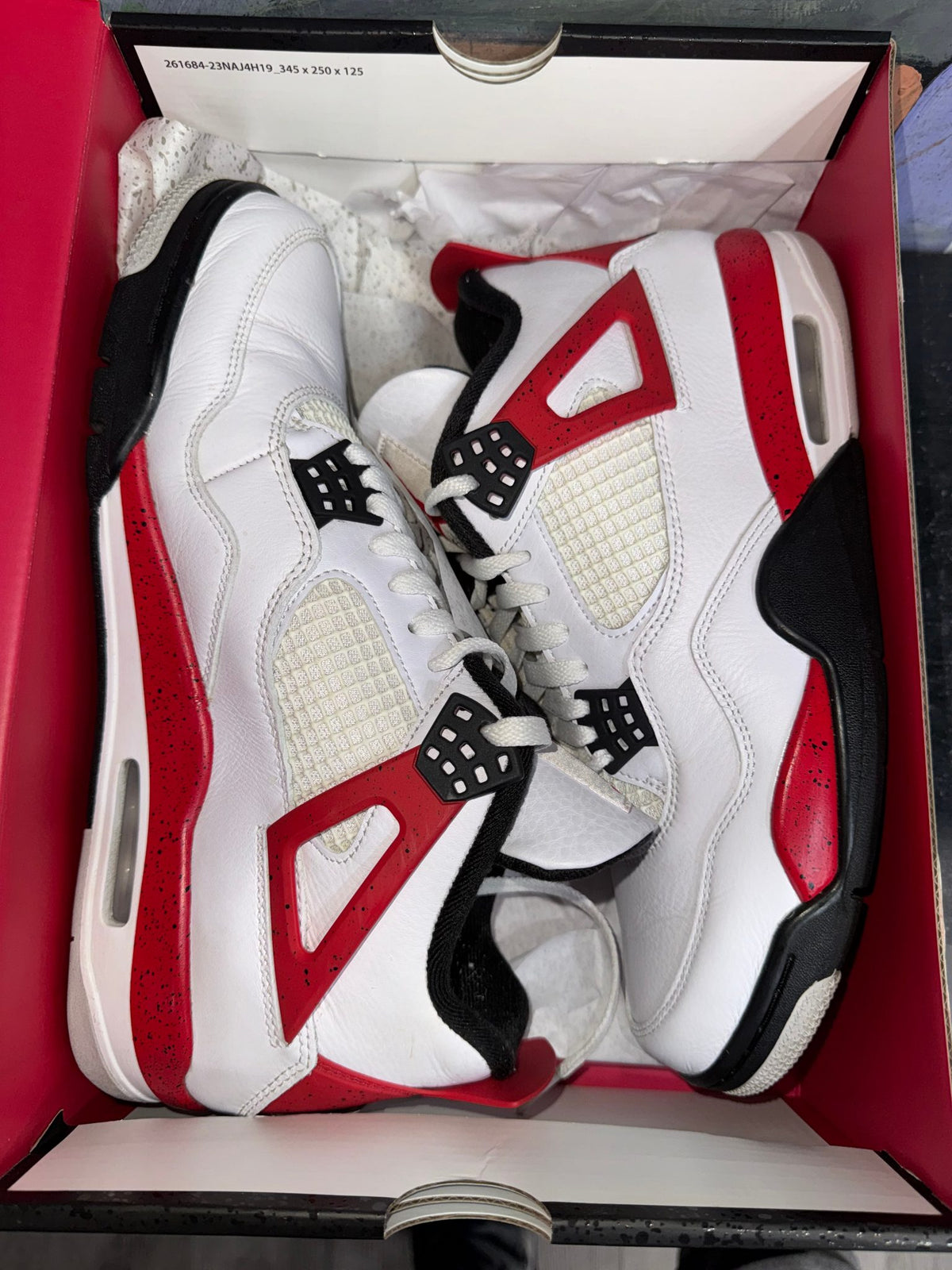 Jordan 4 Retro Red Cement