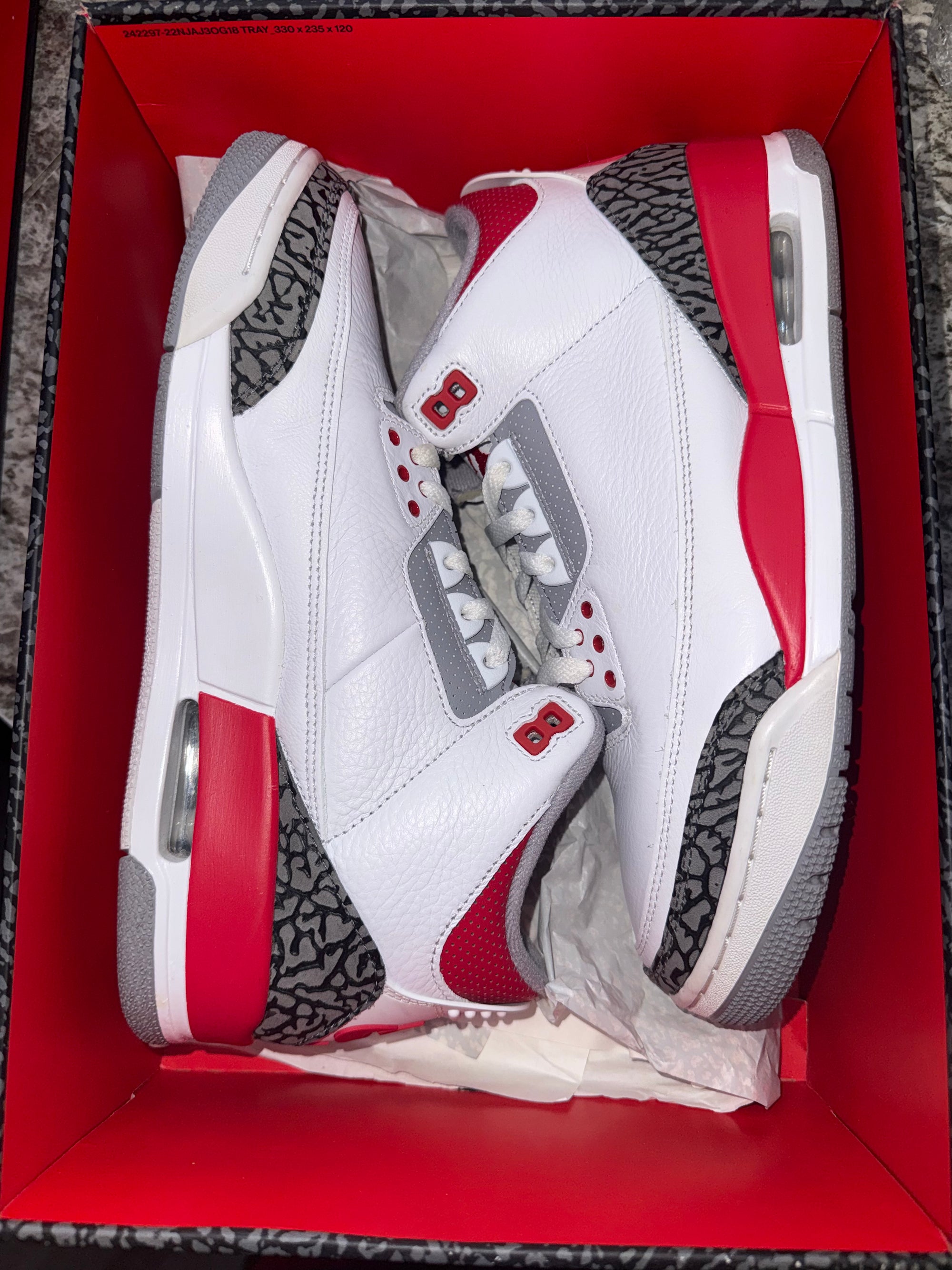 Jordan 3 Retro Fire Red (2022)