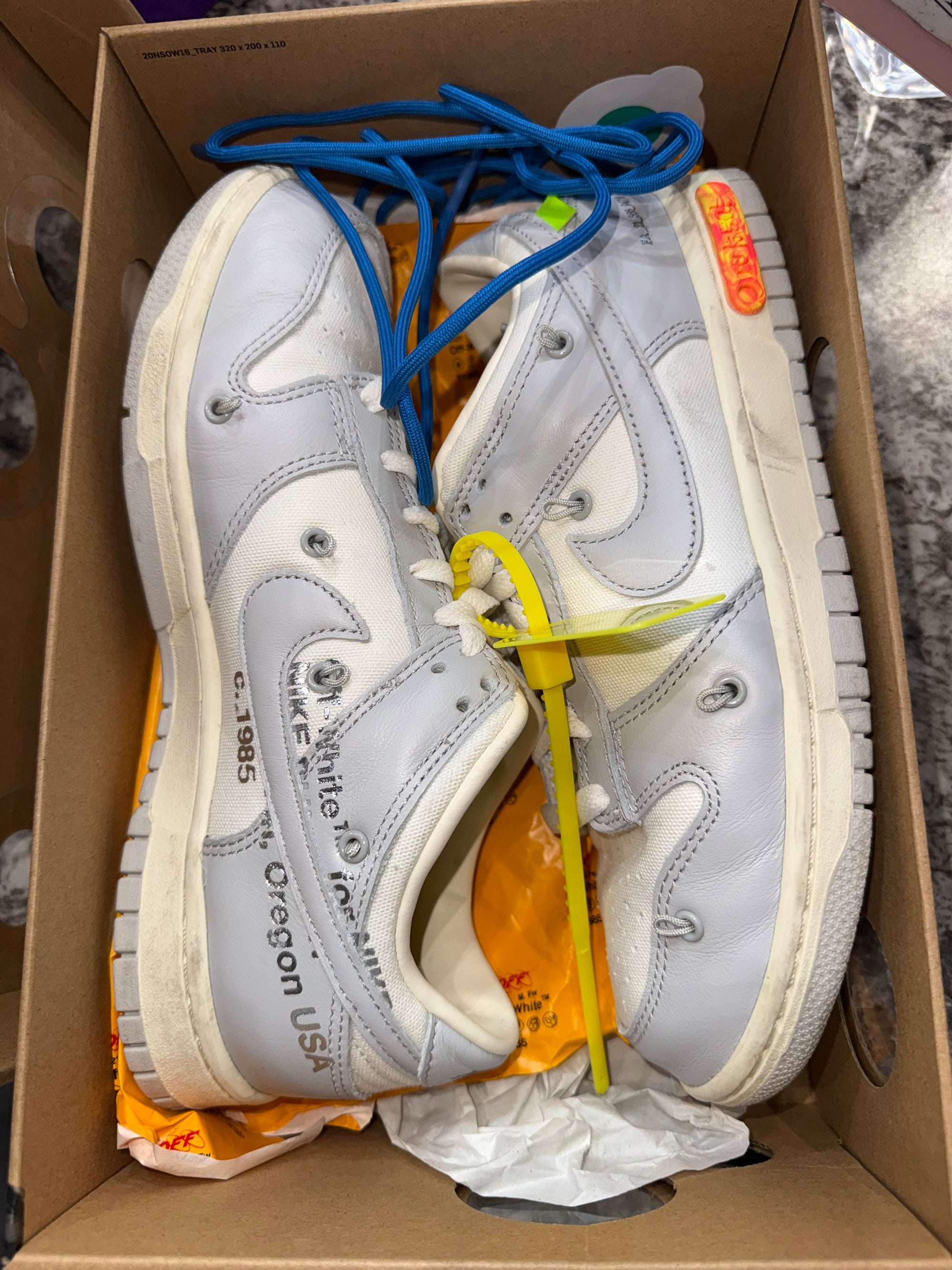 Nike Dunk Low Off-White Lot 10