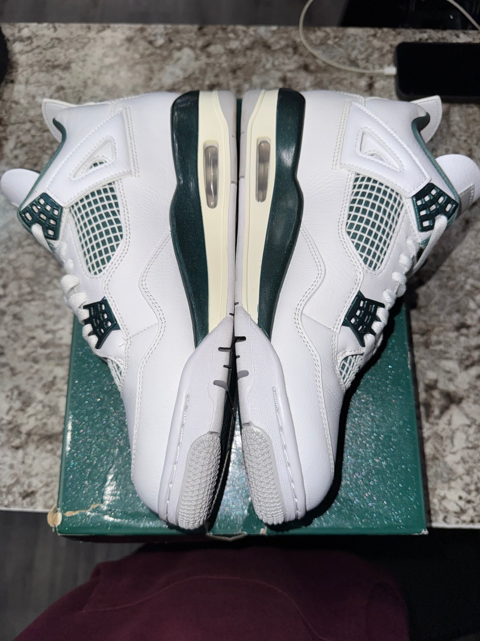 Jordan 4 Retro Oxidized Green