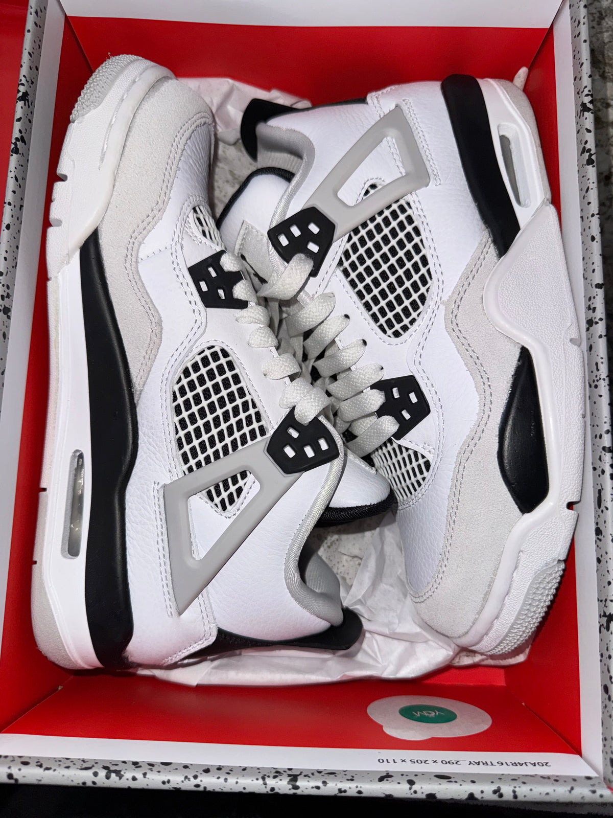 Jordan 4 Retro Military Black (GS)