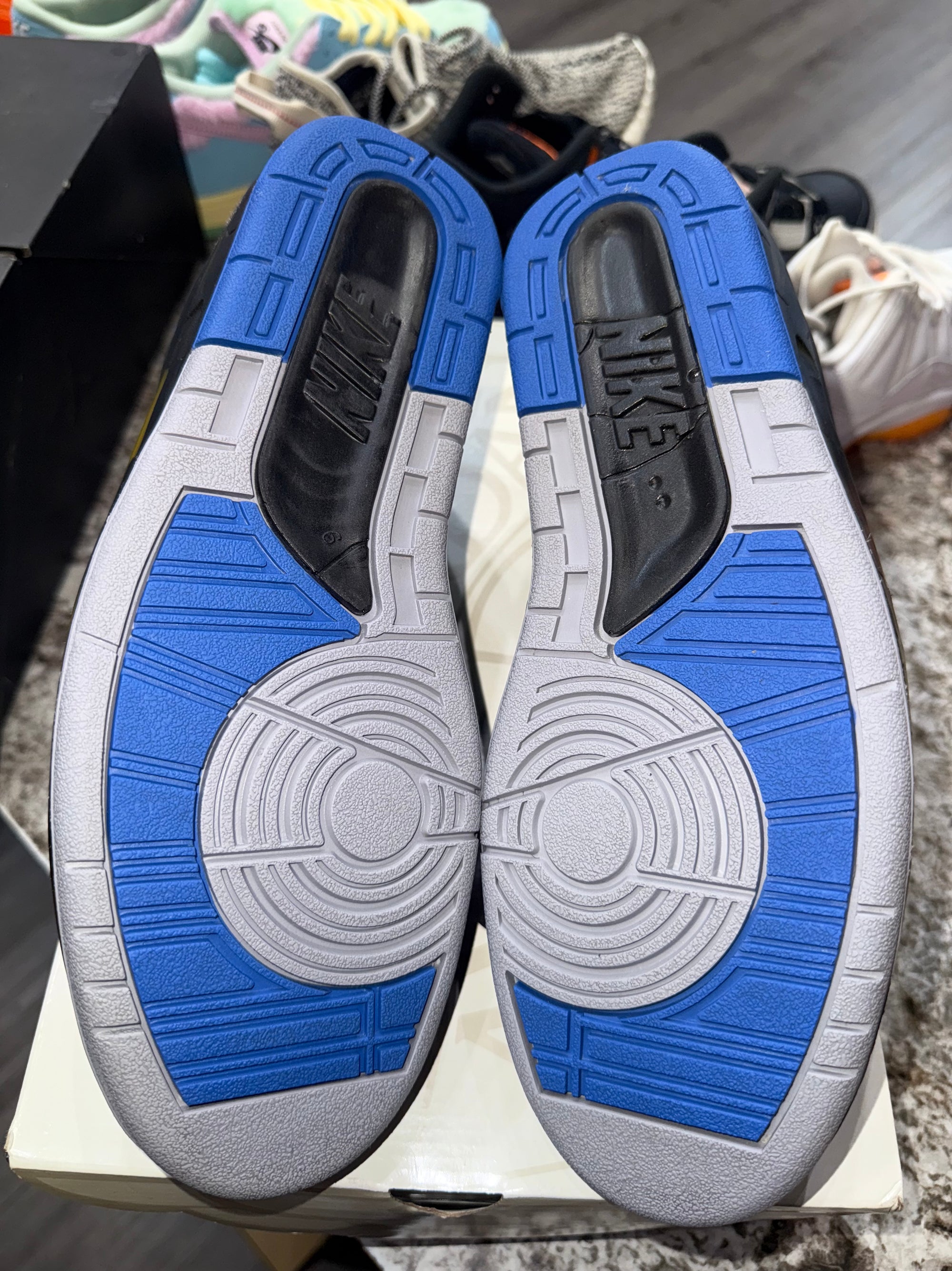 Jordan 2 Retro Low SP Off-White Black Blue