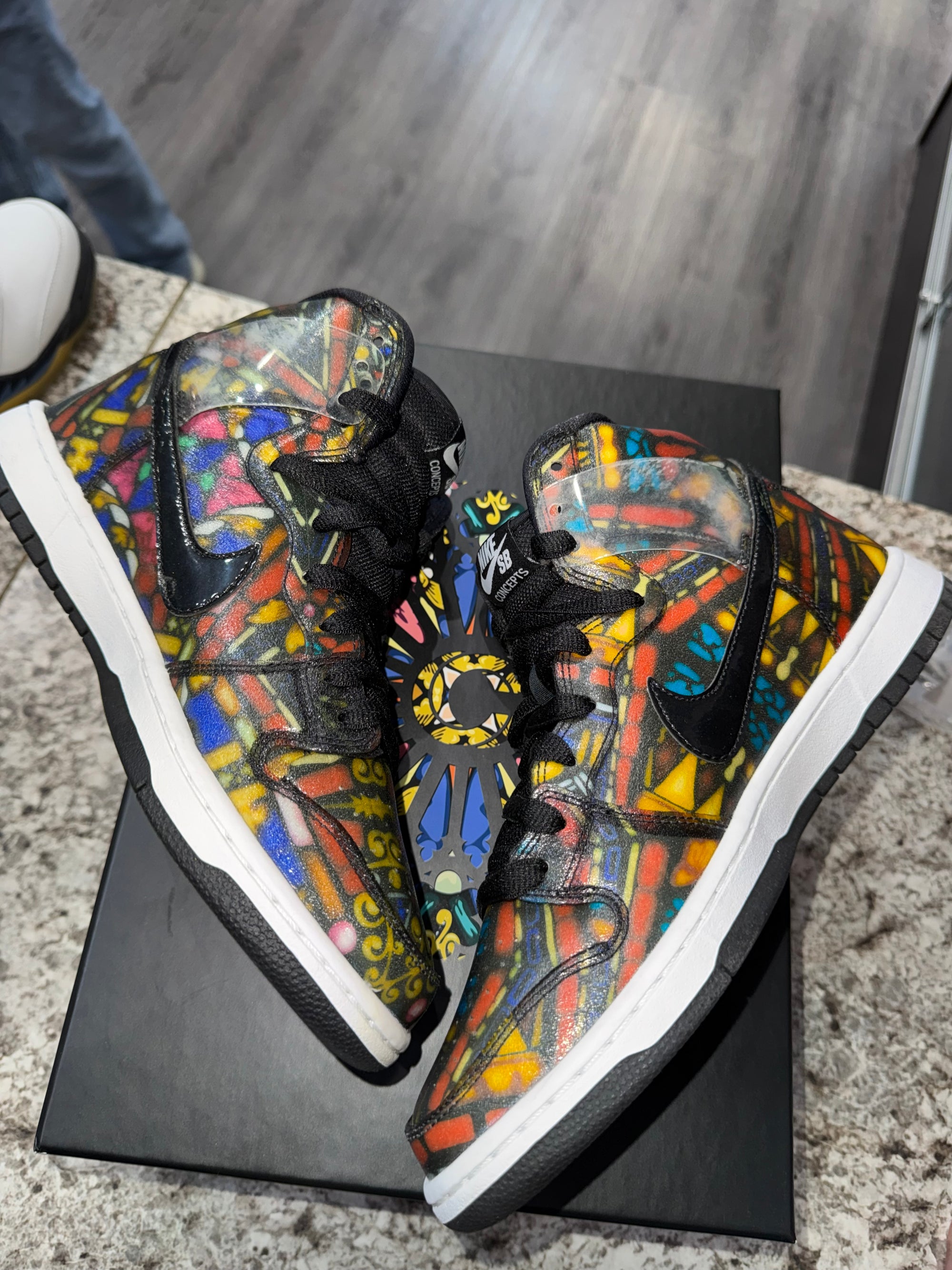 Nike SB Dunk High Concepts Stained Glass (Special Box)