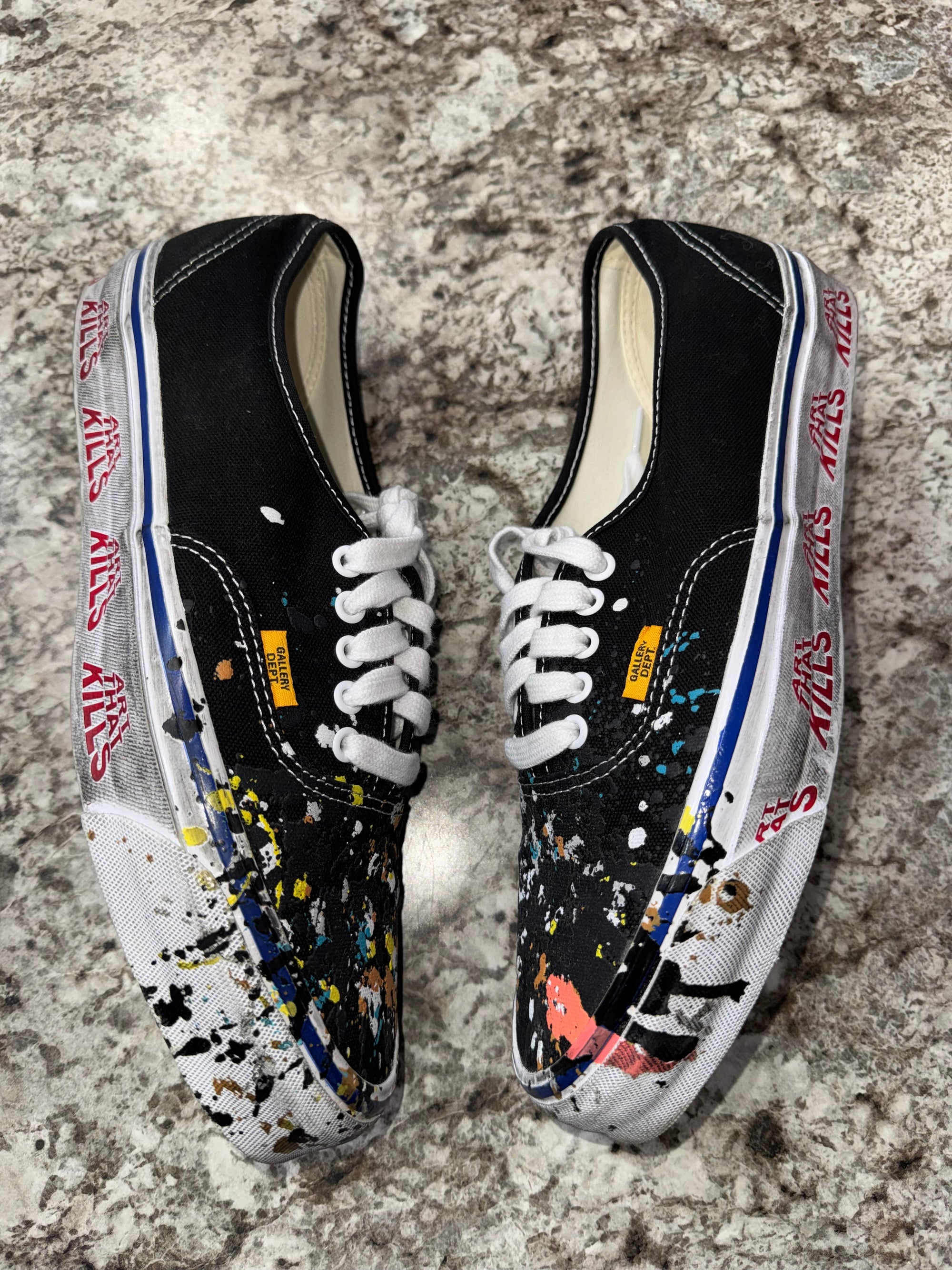Vans Authentic Reissue 44 Gallery Dept. Art That Kills Black
