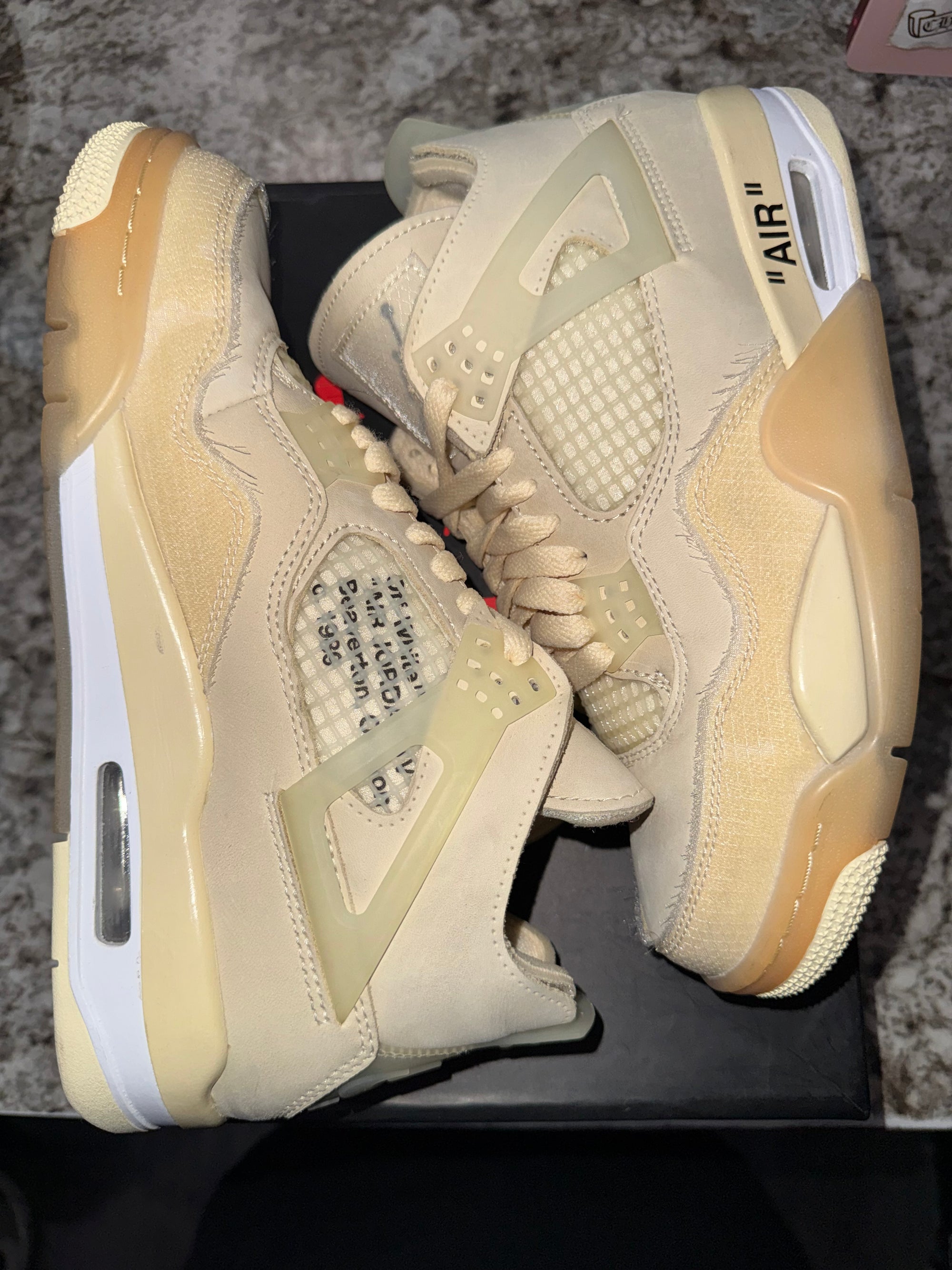 Jordan 4 Retro Off-White Sail (Women's)