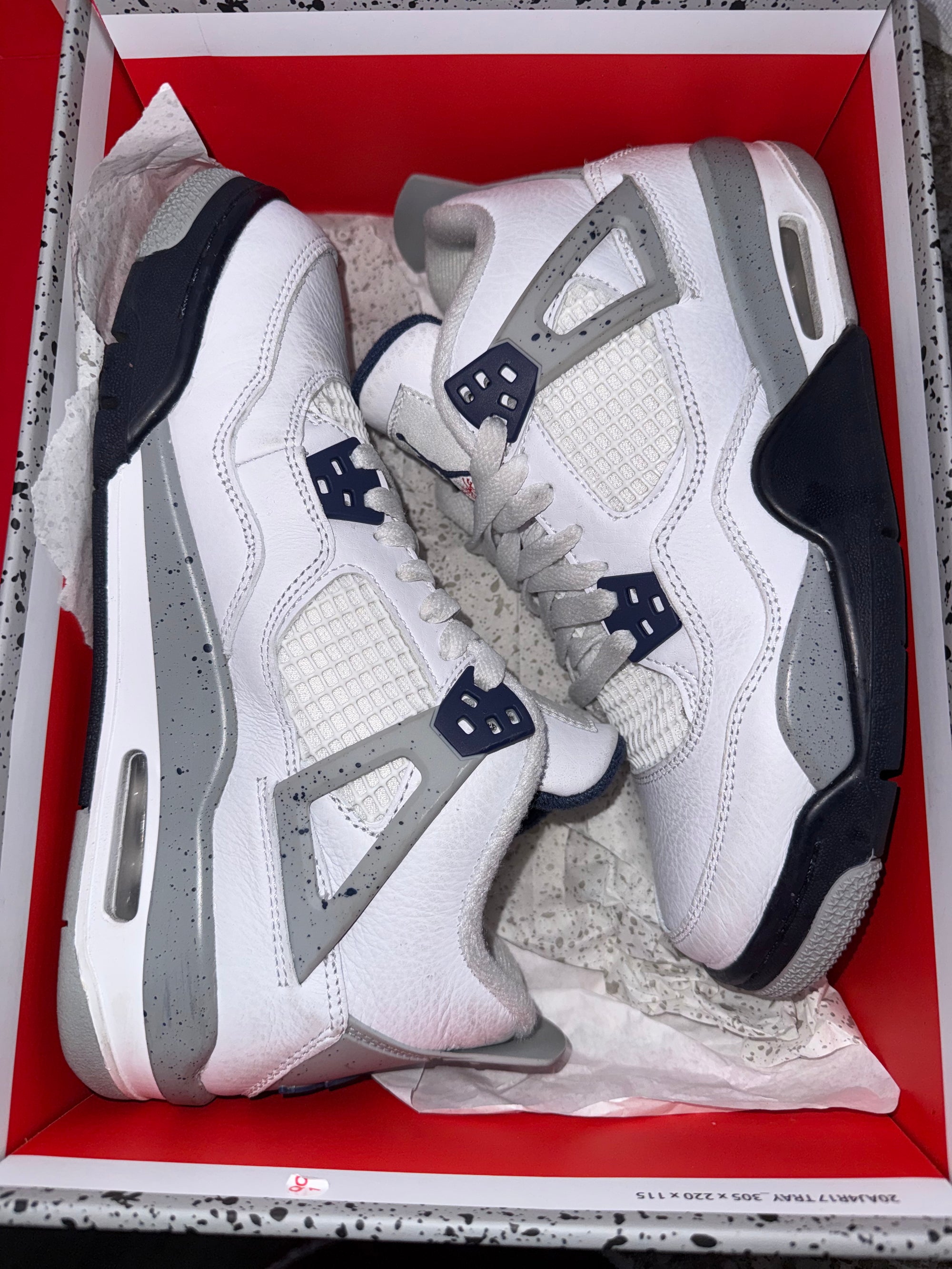 Jordan 4 Retro Midnight Navy (GS)