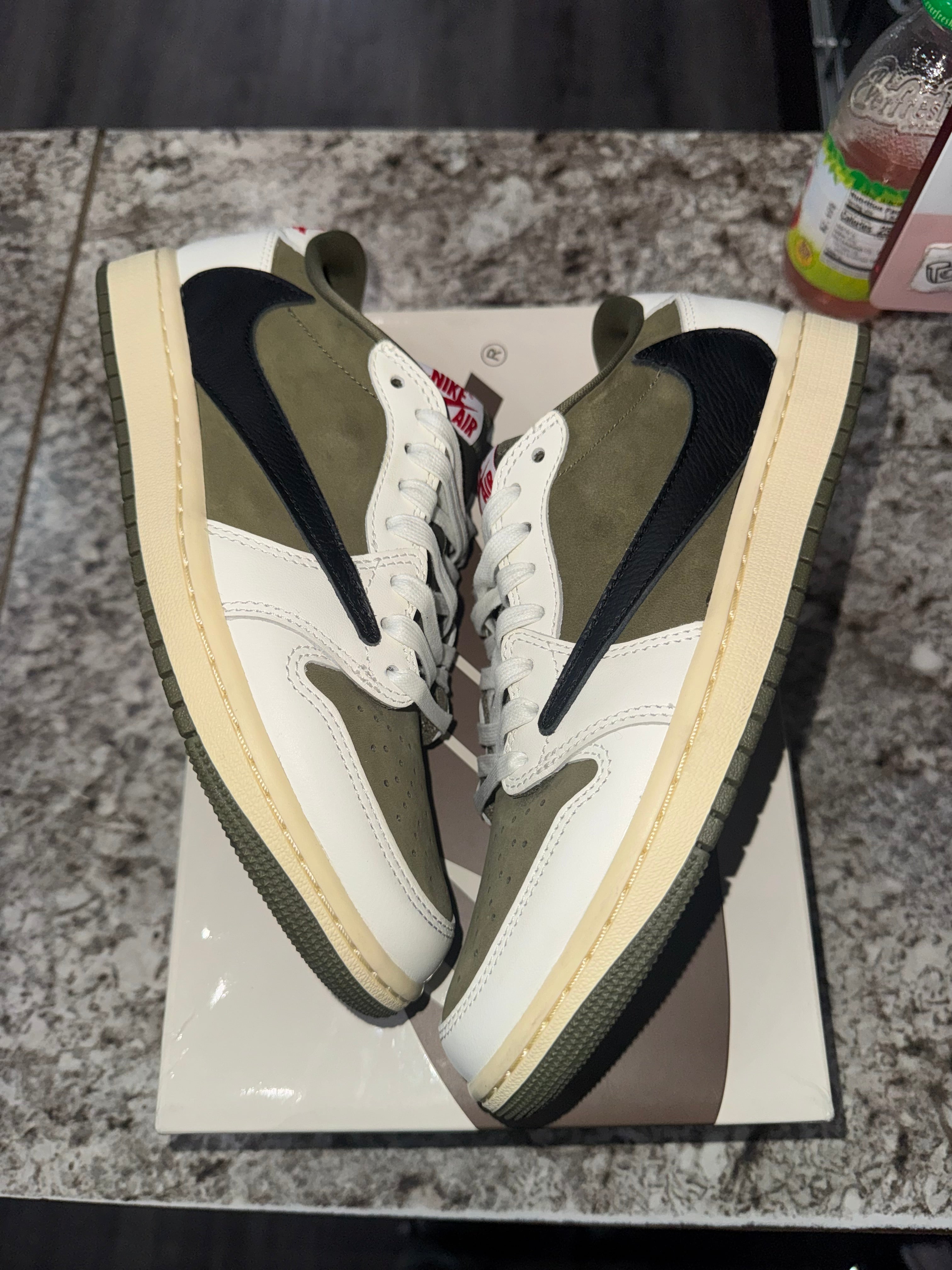 Jordan 1 Retro Low OG SP Travis Scott Medium Olive – Coolkicks