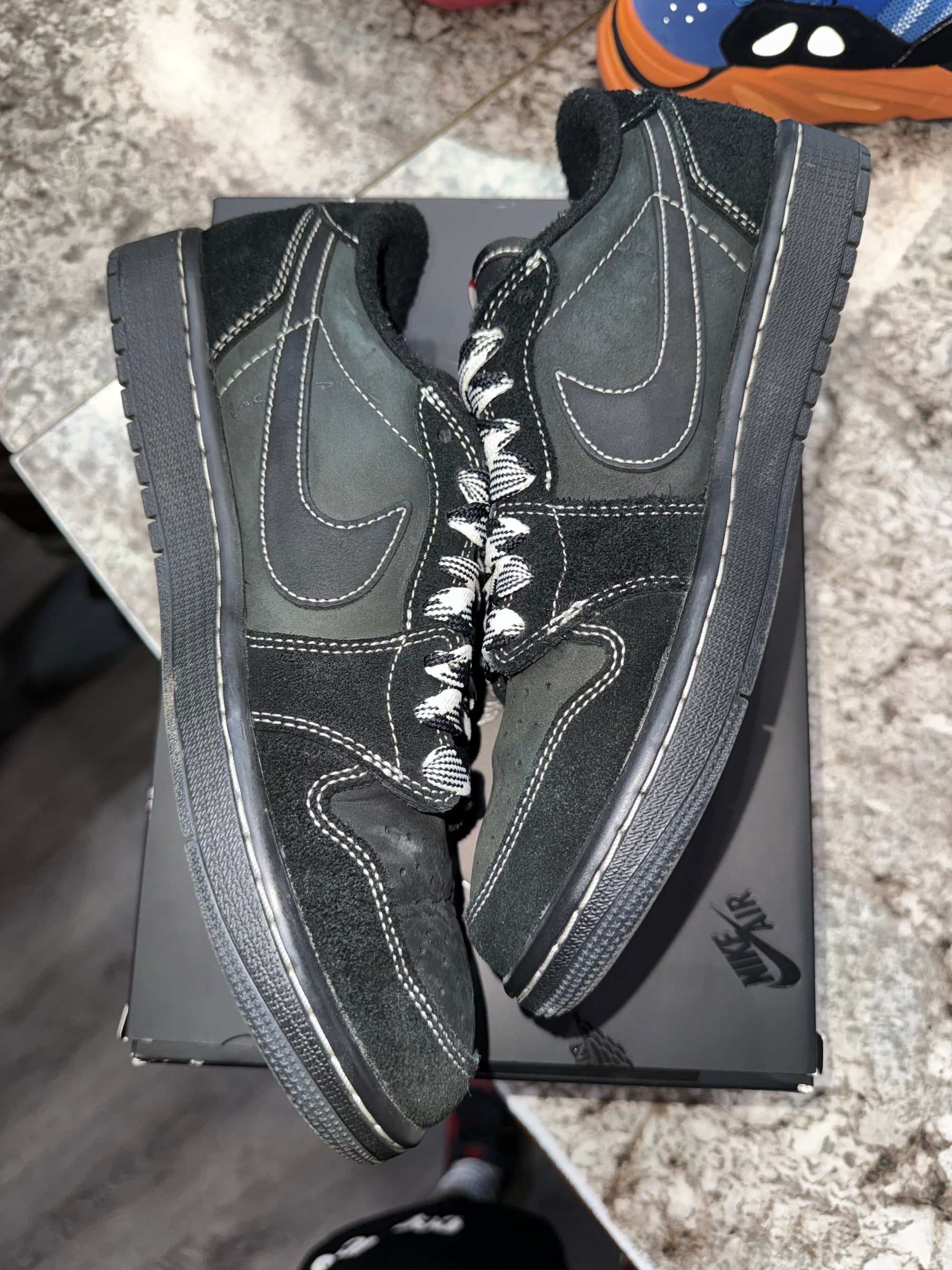 Jordan 1 Retro Low OG SP Travis Scott Black Phantom