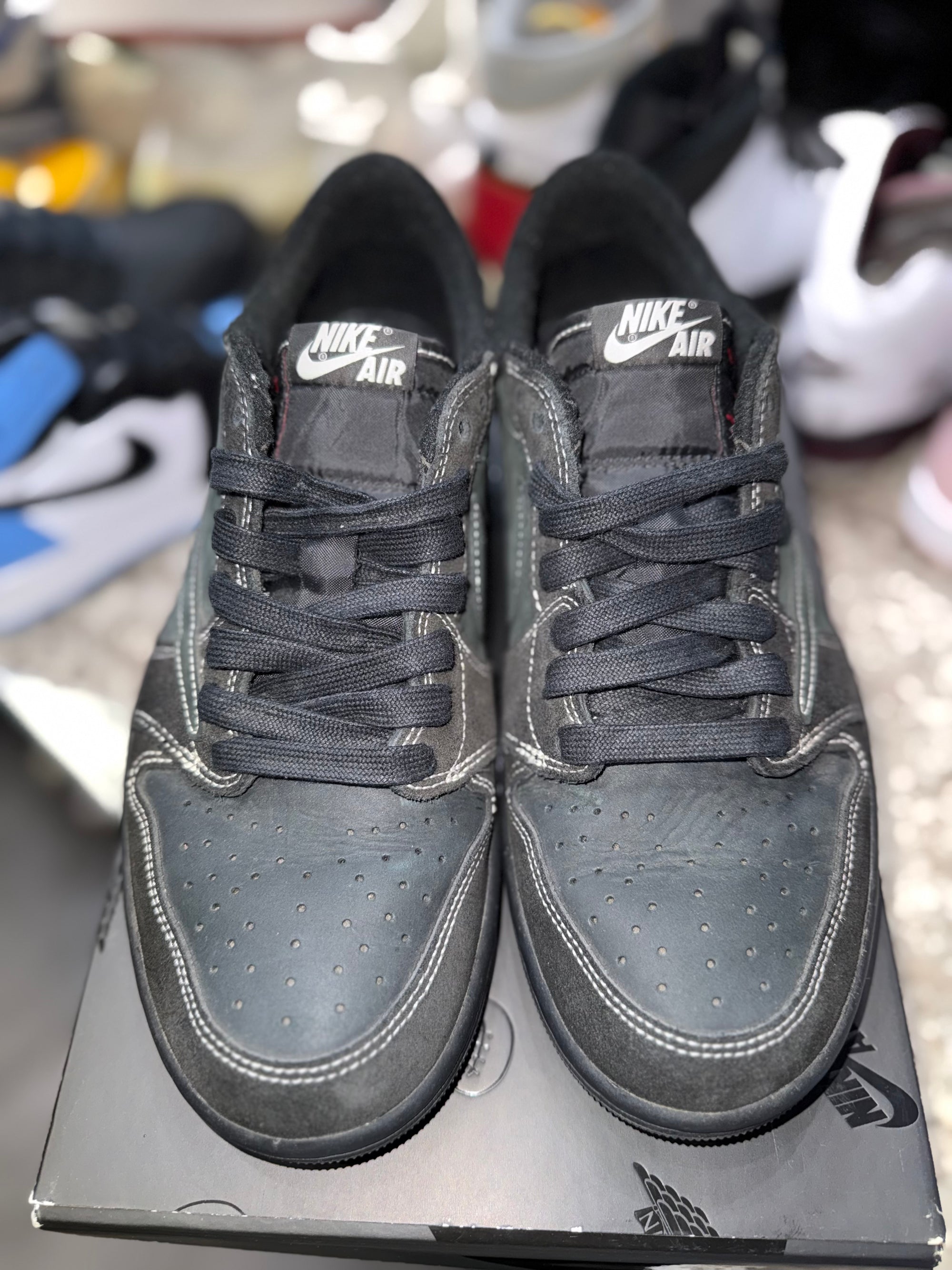 Jordan 1 Retro Low OG SP Travis Scott Black Phantom
