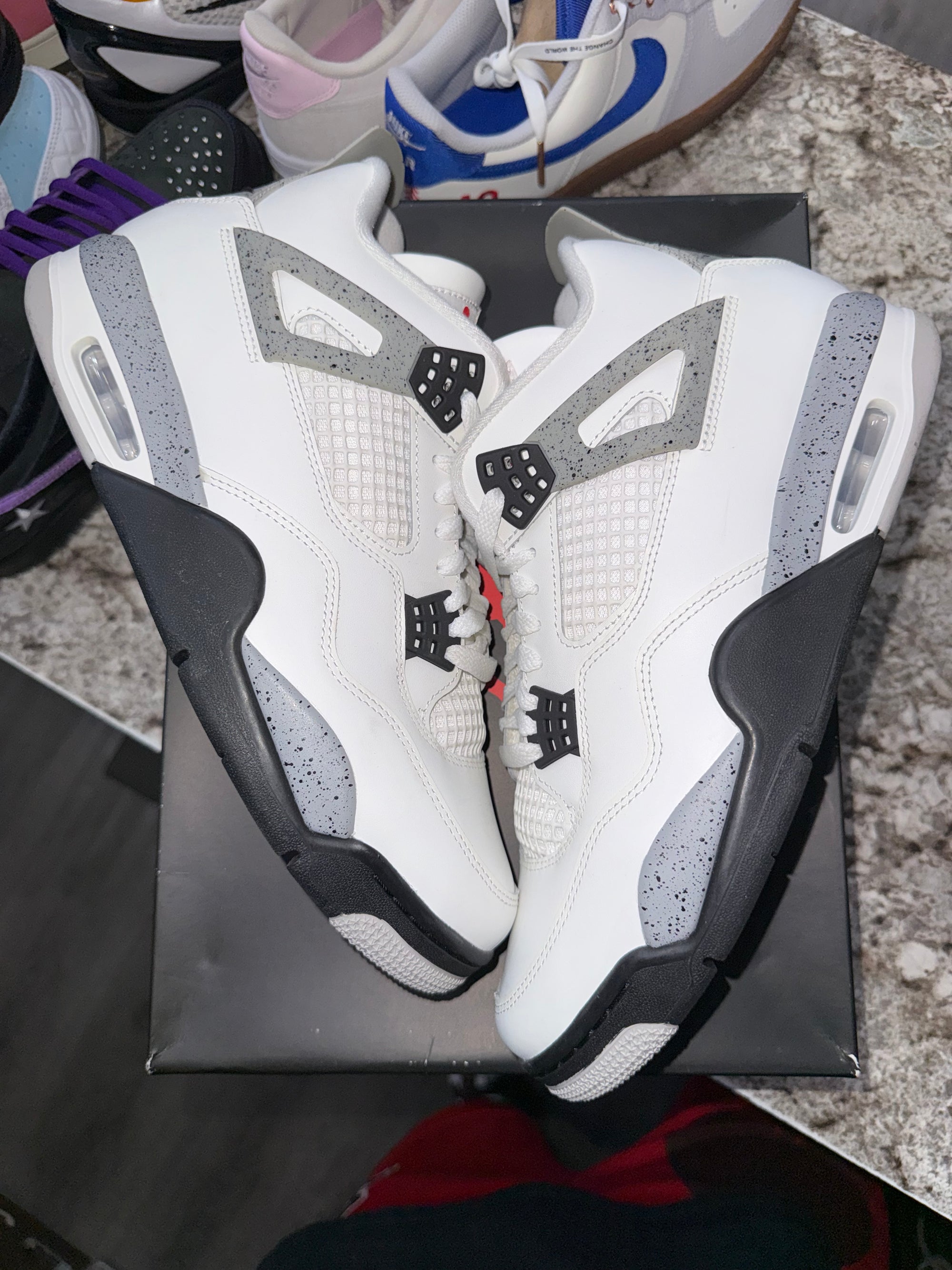 Jordan 4 Retro White Cement (2025)