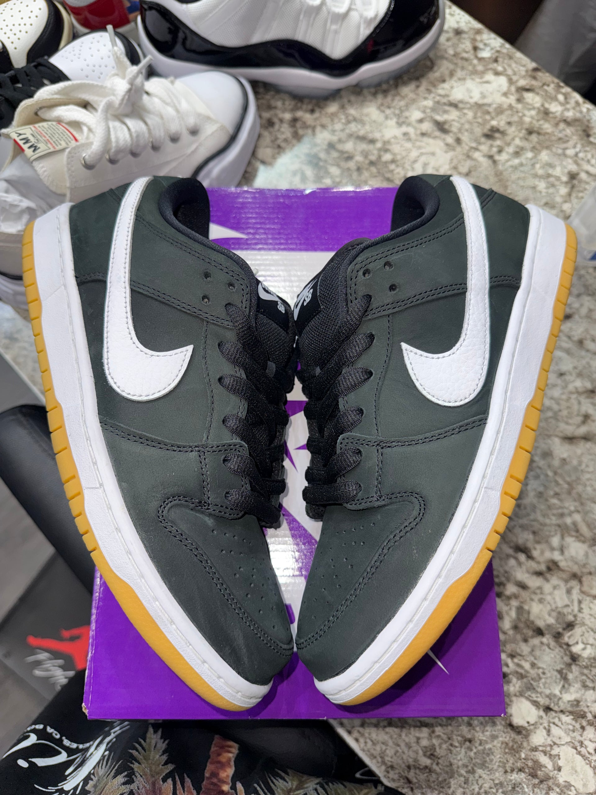 Nike SB Dunk Low Pro Black Gum