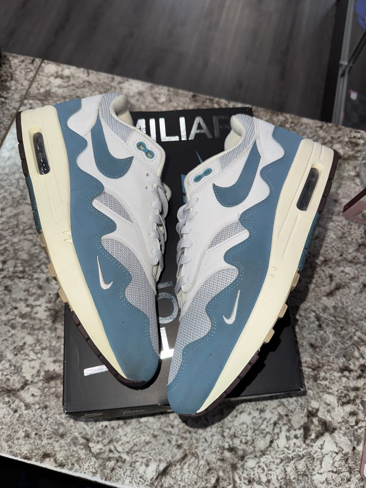 Nike Air Max 1 Patta Waves Noise Aqua (with Bracelet)