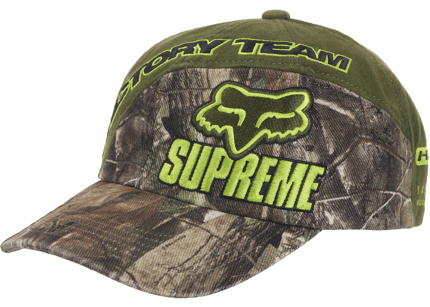 Supreme Fox Racing 6-Panel (FW25) Realtree Hardwoods Camo